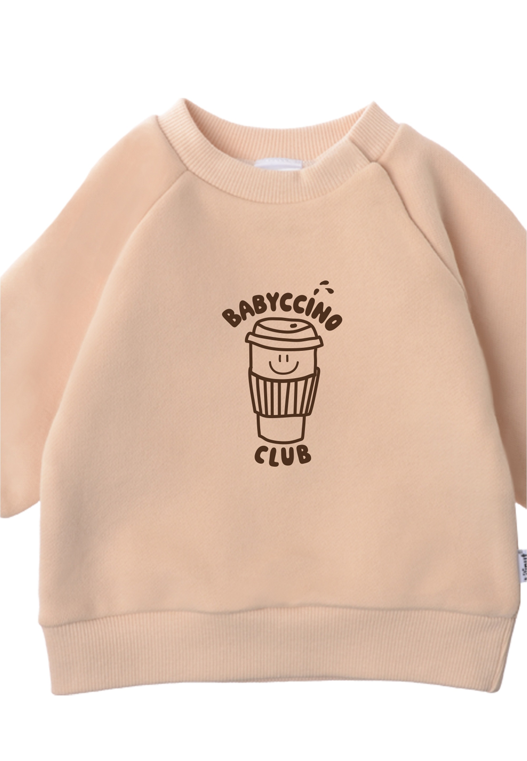 Thumbnail - Liliput Sweatshirt "Babyccino Club", mit Bündchen am Ärmel