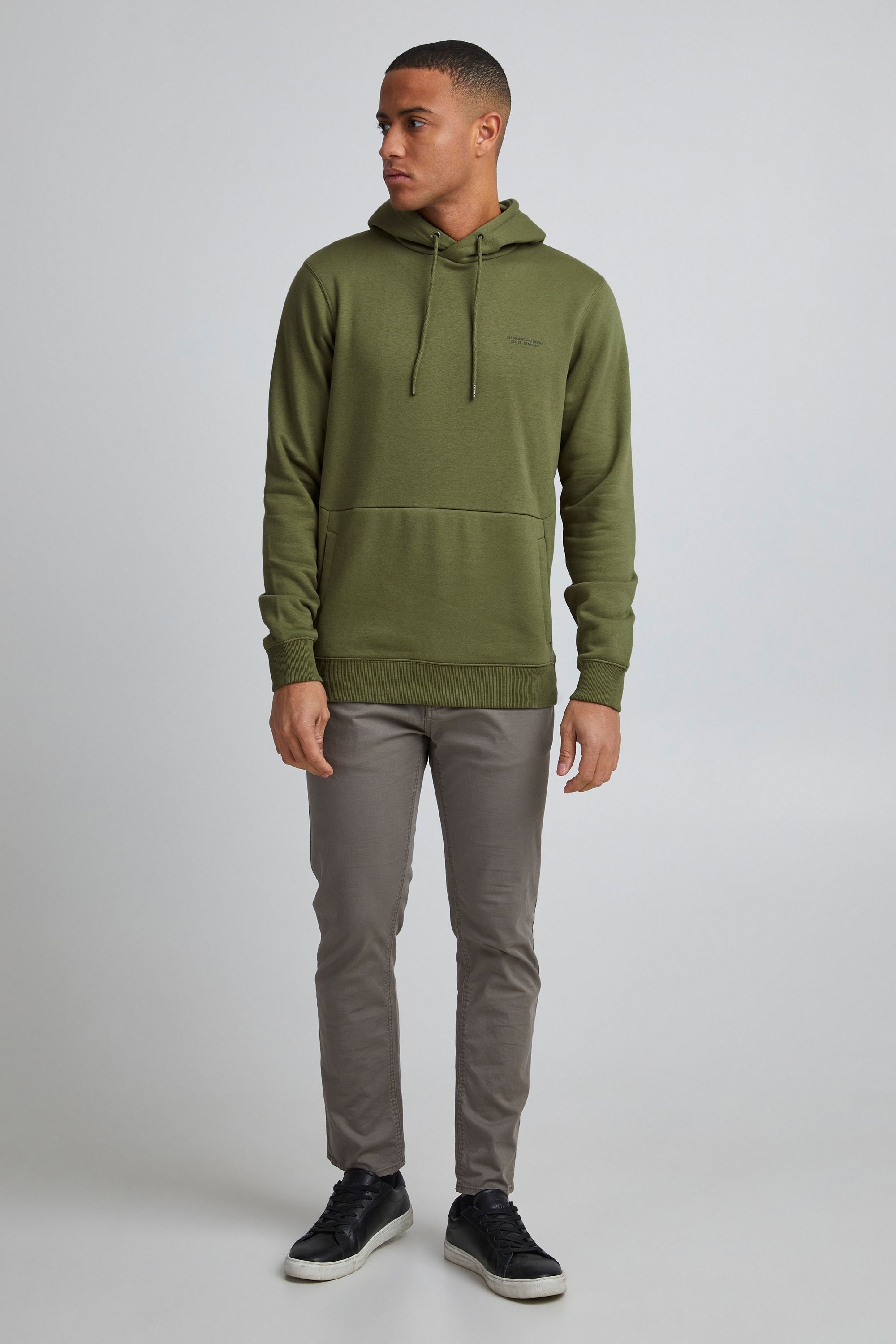 BLEND BHPaco Herren Kapuzenpullover Loden Grün XXL 2
