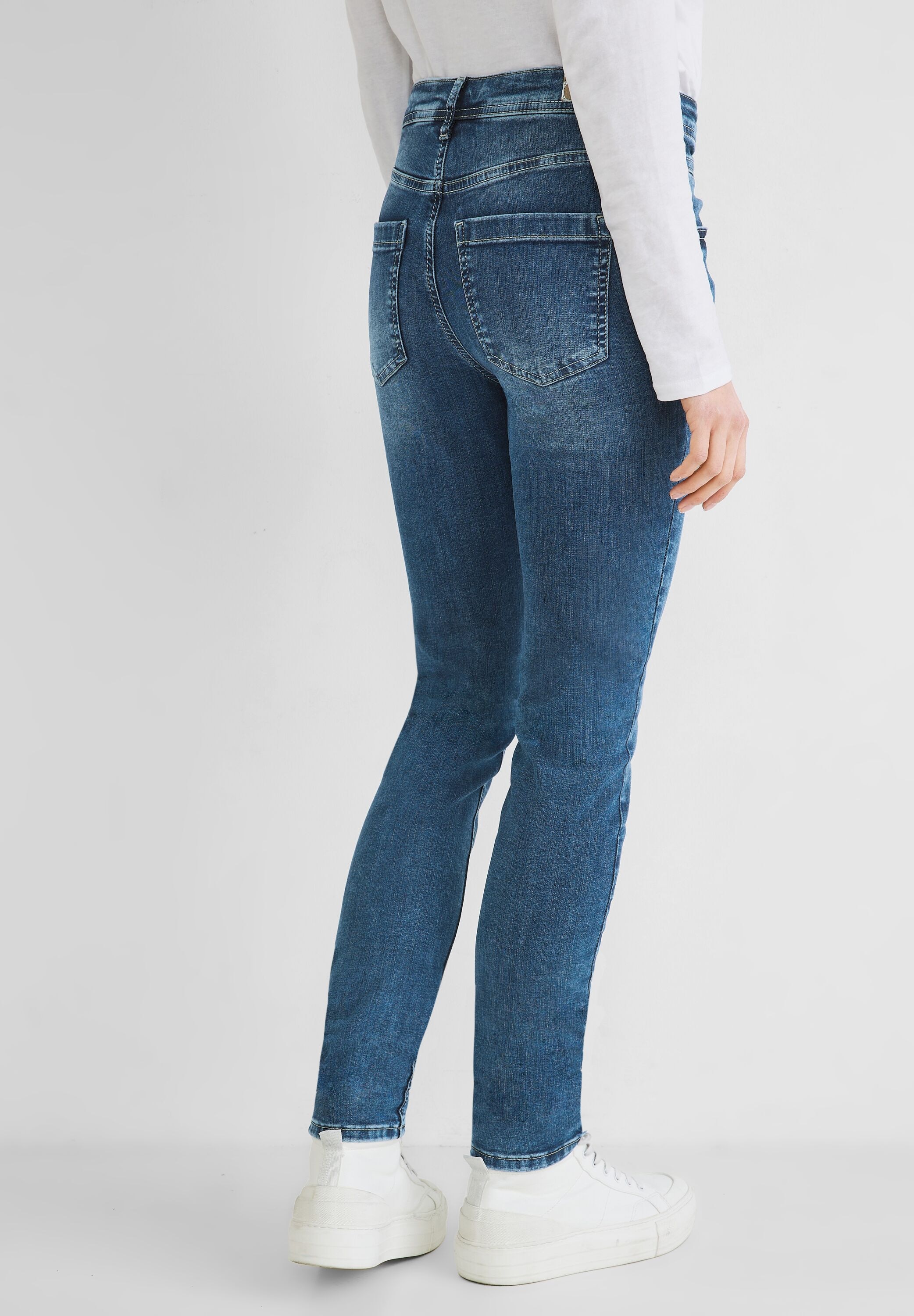 STREET ONE Slim-fit-Jeans, 4-Pocket Style bestellen | BAUR für