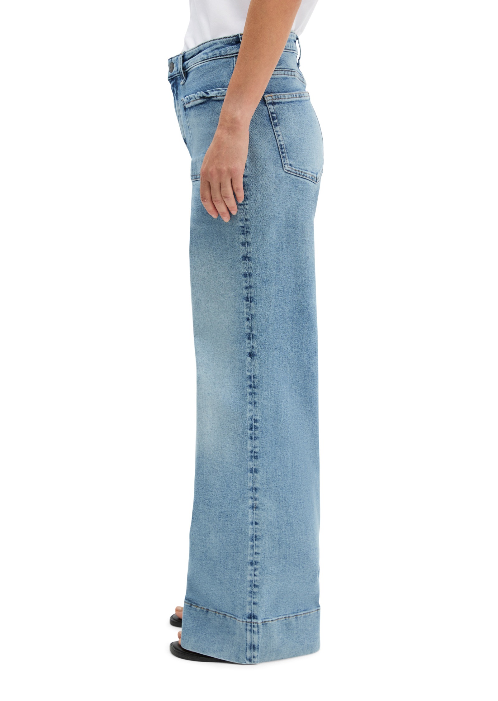 Marc O'Polo Weite Jeans »aus Organic-Cotton-Polyester-Stretch«