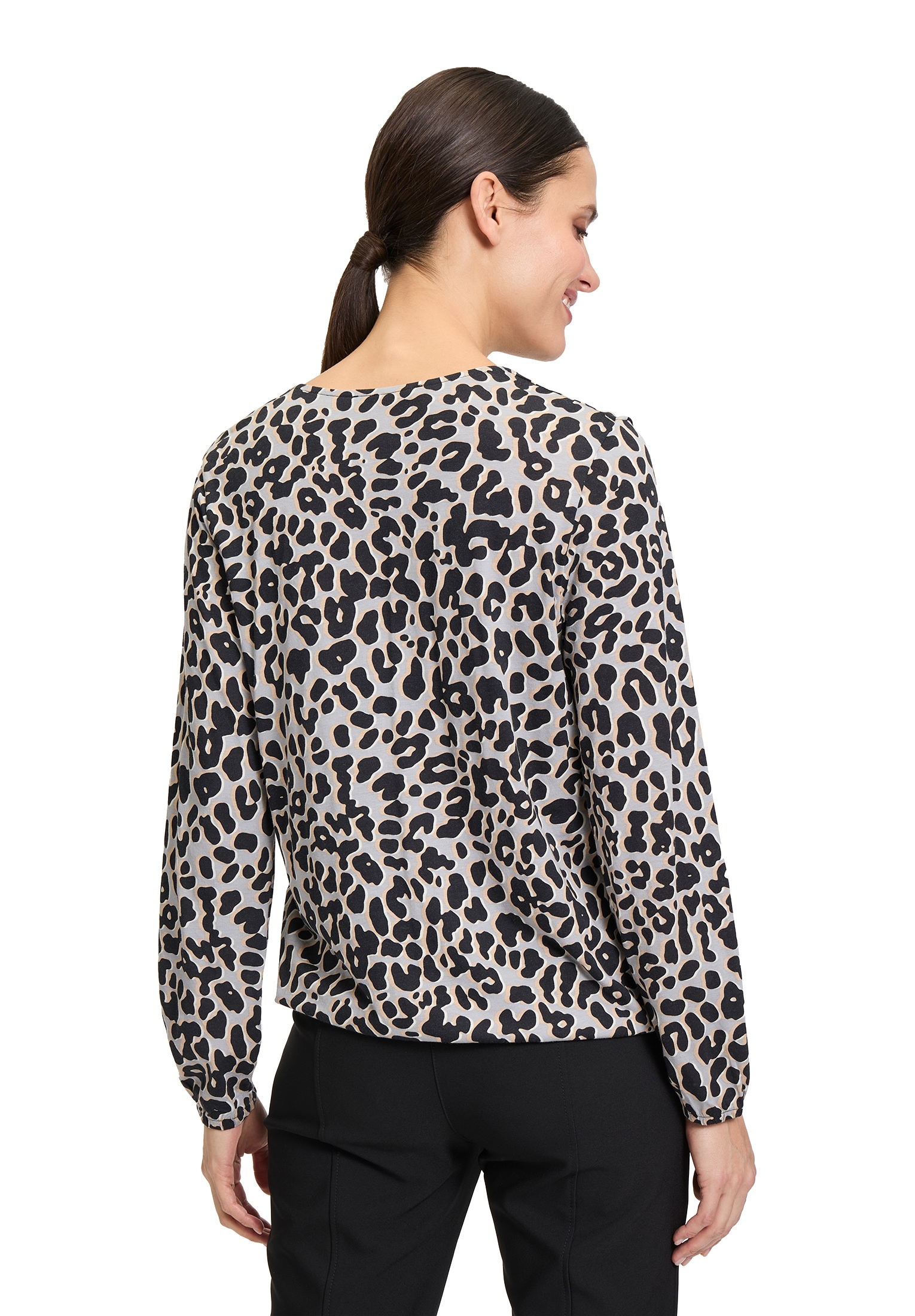 Betty Barclay Kurzarmshirt »Betty Barclay Casual-Shirt mit Gummizug«, (1 tlg.), Muster