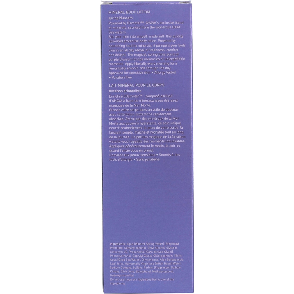 AHAVA Körperlotion »Deadsea Water Mineral Body Lotion Spring Blossom«