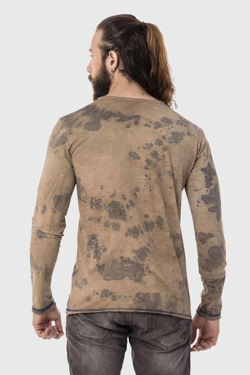 Cipo & Baxx T-Shirt »Sweatshirts«, im Batik-Design