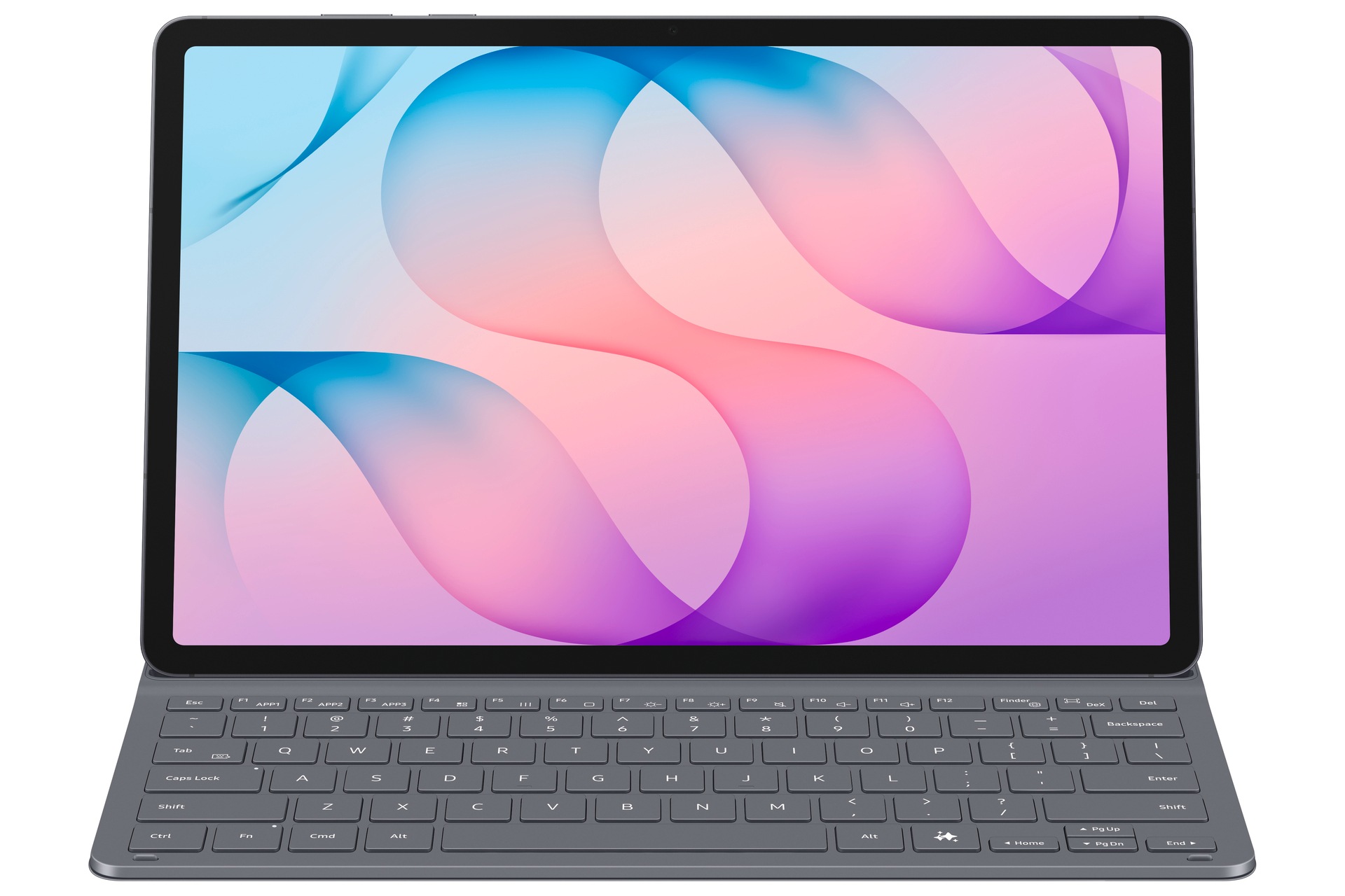 Samsung Tablet-Hülle »Book Cover Keyboard Slim für Samsung Galaxy Tab S12+« Tablet Backcover, Schutzhülle, Handyschutzhülle, Case, Schutzcase, stoßfest