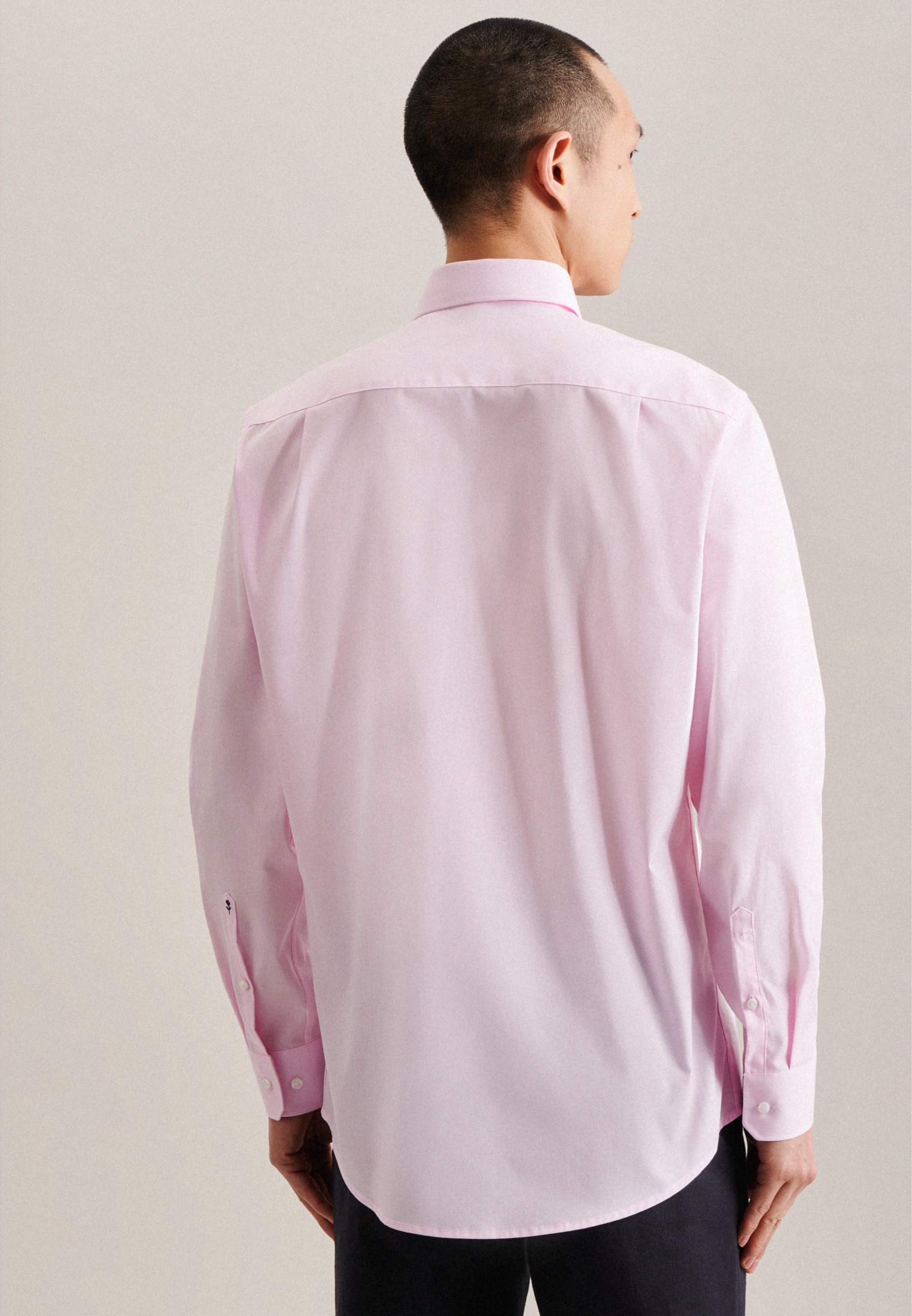 seidensticker Businesshemd "Schwarze Rose", Regular Kentkragen Uni günstig online kaufen