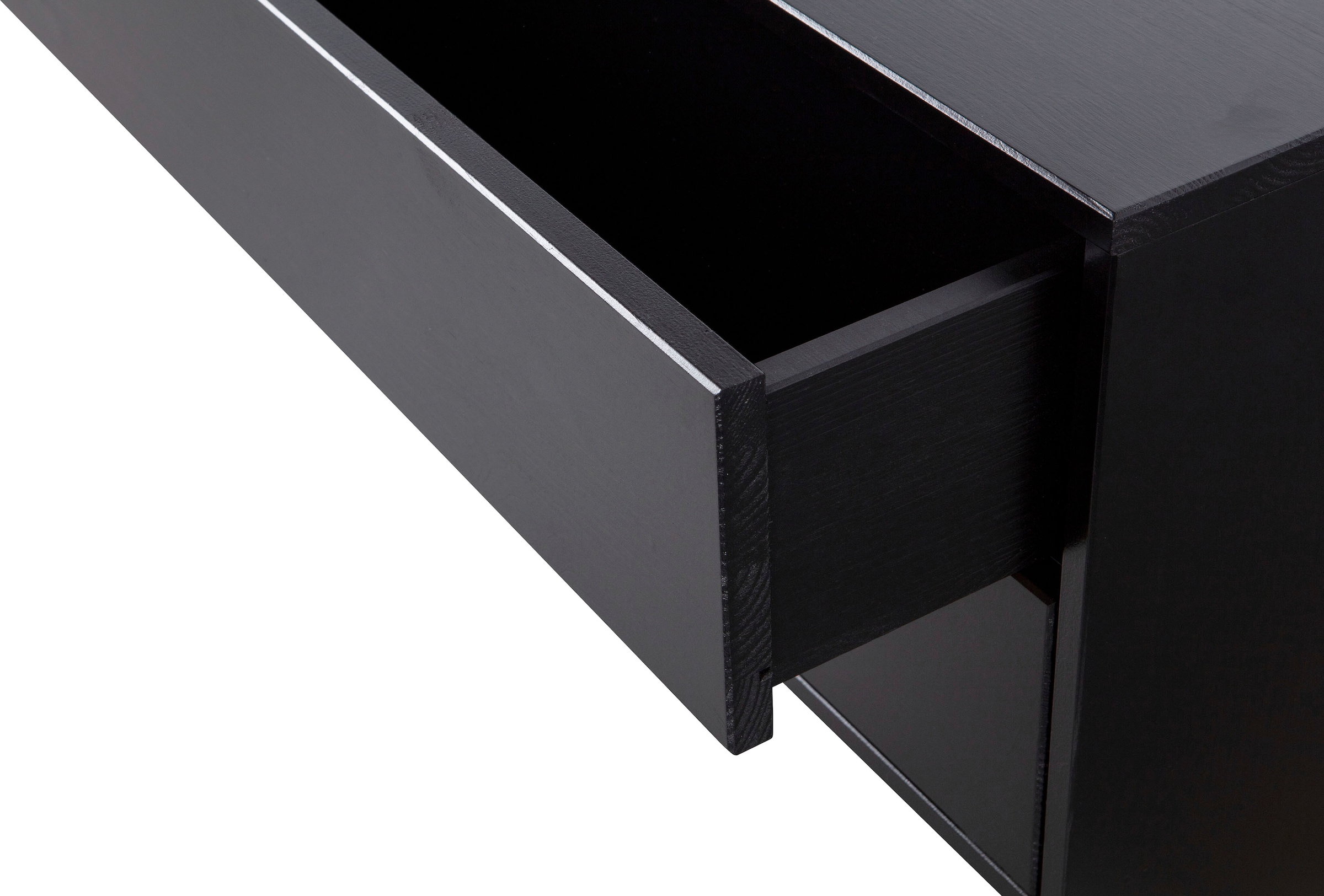 WOOOD Lowboard »Finca, TV-Kommode, Breite 50 cm oder 100 cm«, mit 2 Schubkästen inkl. modernem Push-to-Open-Funktion