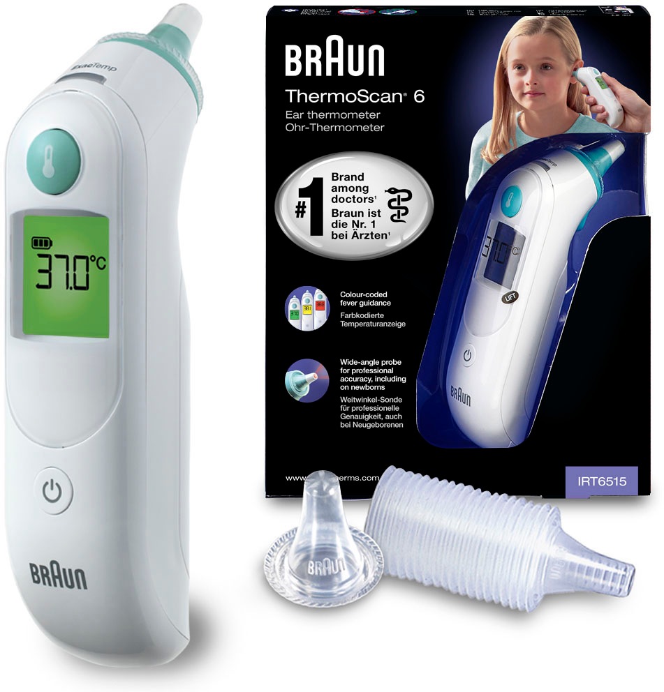 Braun OhrFieberthermometer »ThermoScan® 6 Ohrthermometer IRT6515