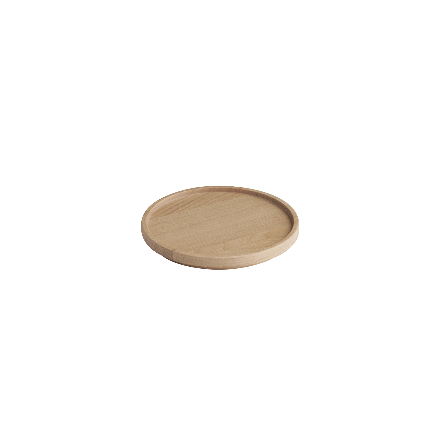 APS Teller "THE GRID" H: 1,5 cm, Eichenholz