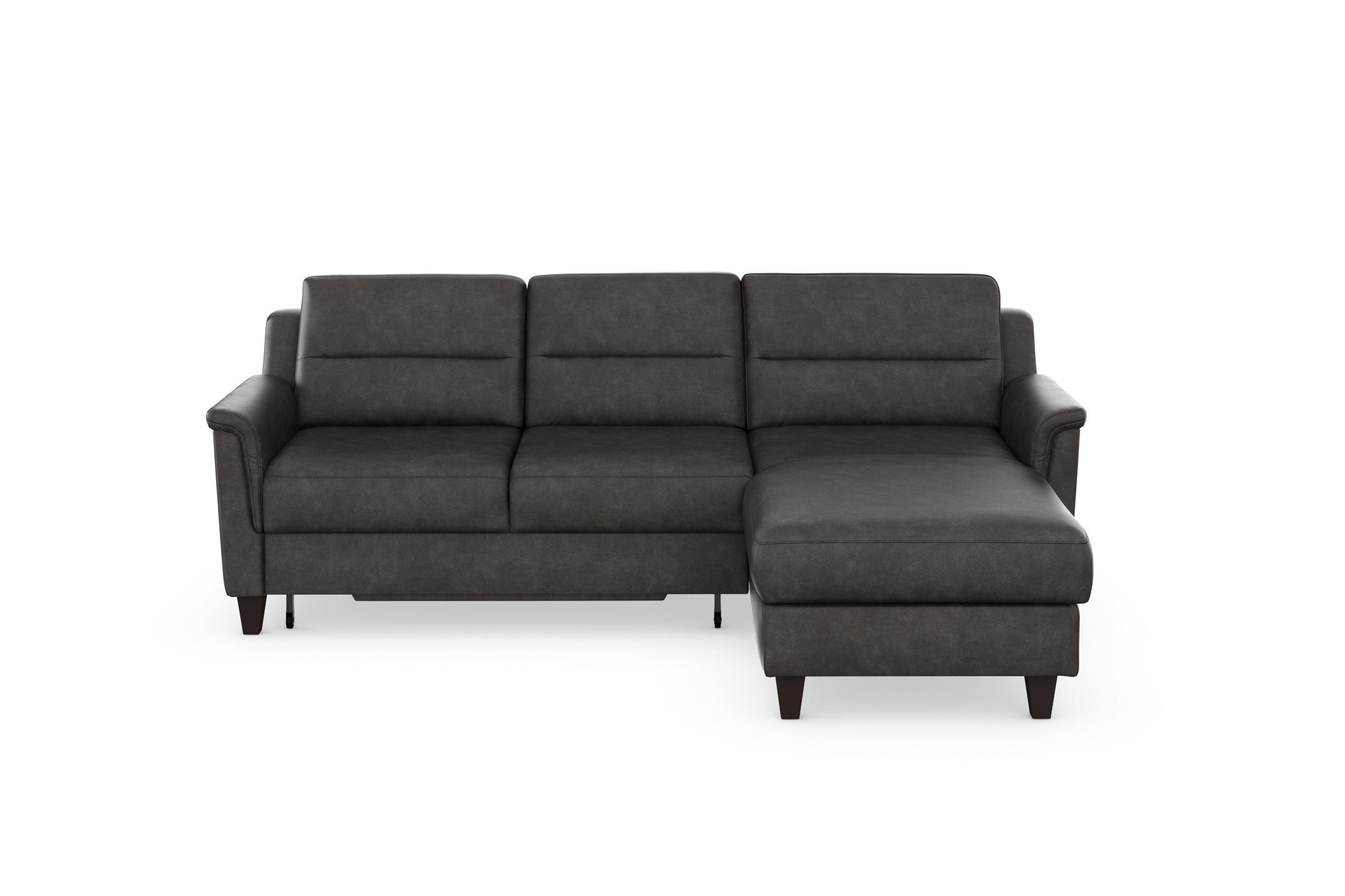 sit&more Ecksofa »Farö L-Form«, inklusive Federkern, wahlweise mit Bettfunktion und Bettkasten