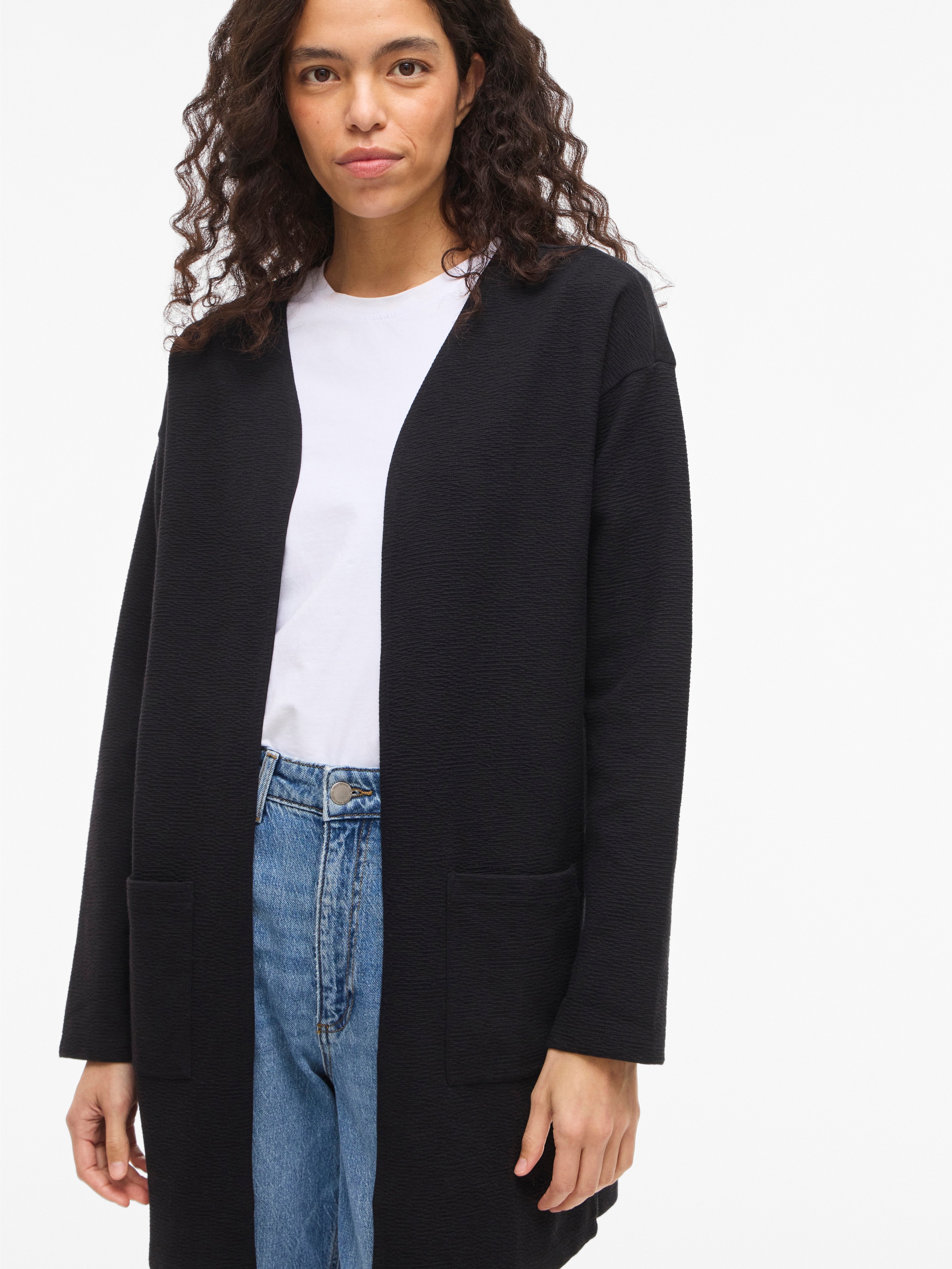 Vila Longblazer "VIGARDEN L/S LONG CARDIGAN - NOOS" günstig online kaufen