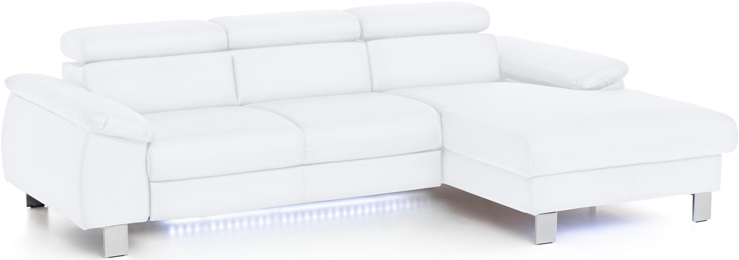 COTTA Polstergarnitur "Komaris L-Form", (Set), Set bestehend aus: Ecksofa m günstig online kaufen