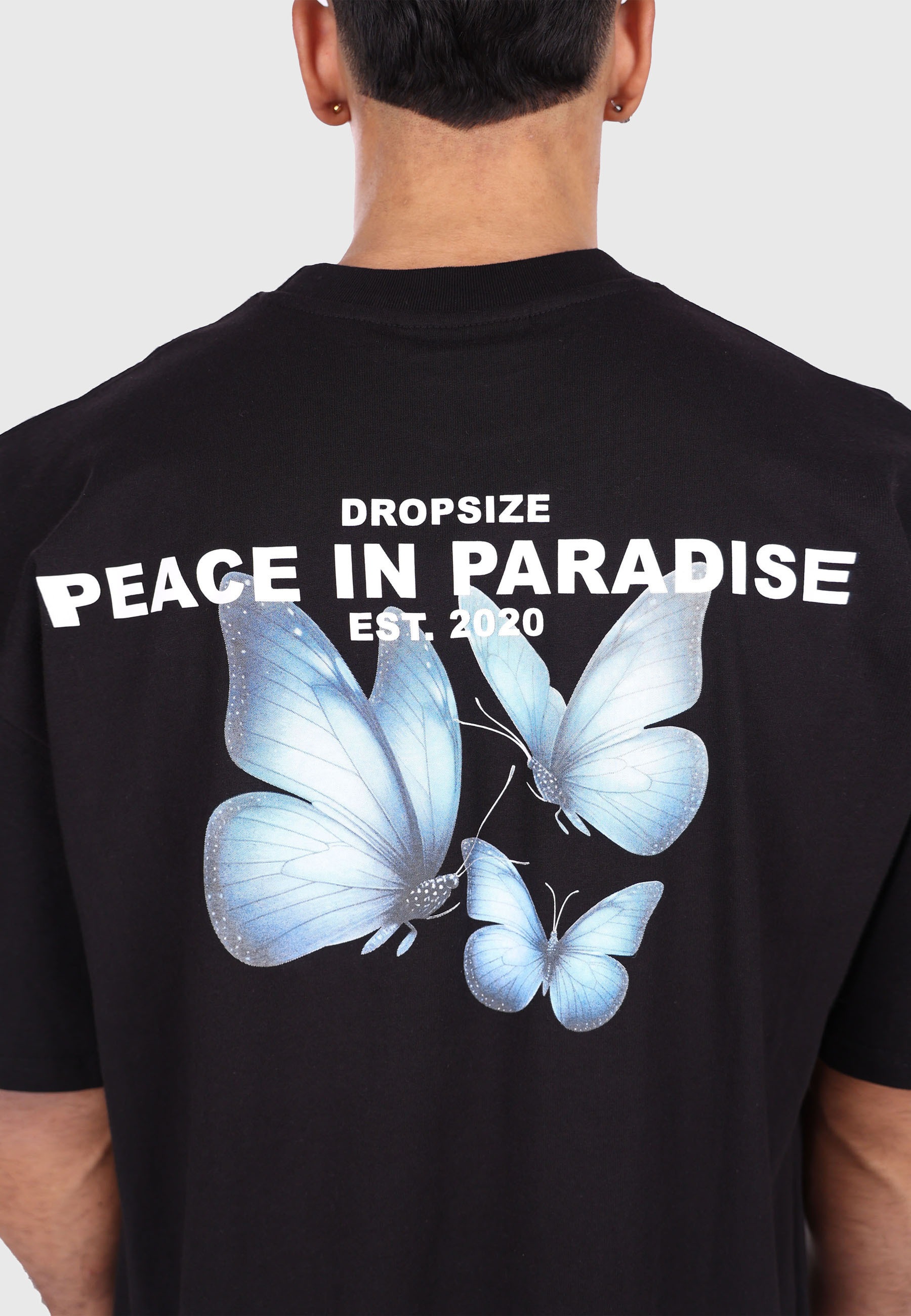 Dropsize T-Shirt »Dropsize HEAVY OVERSIZE BUTTERFLIES PARADISE T-SHIRT« 1 Stk.