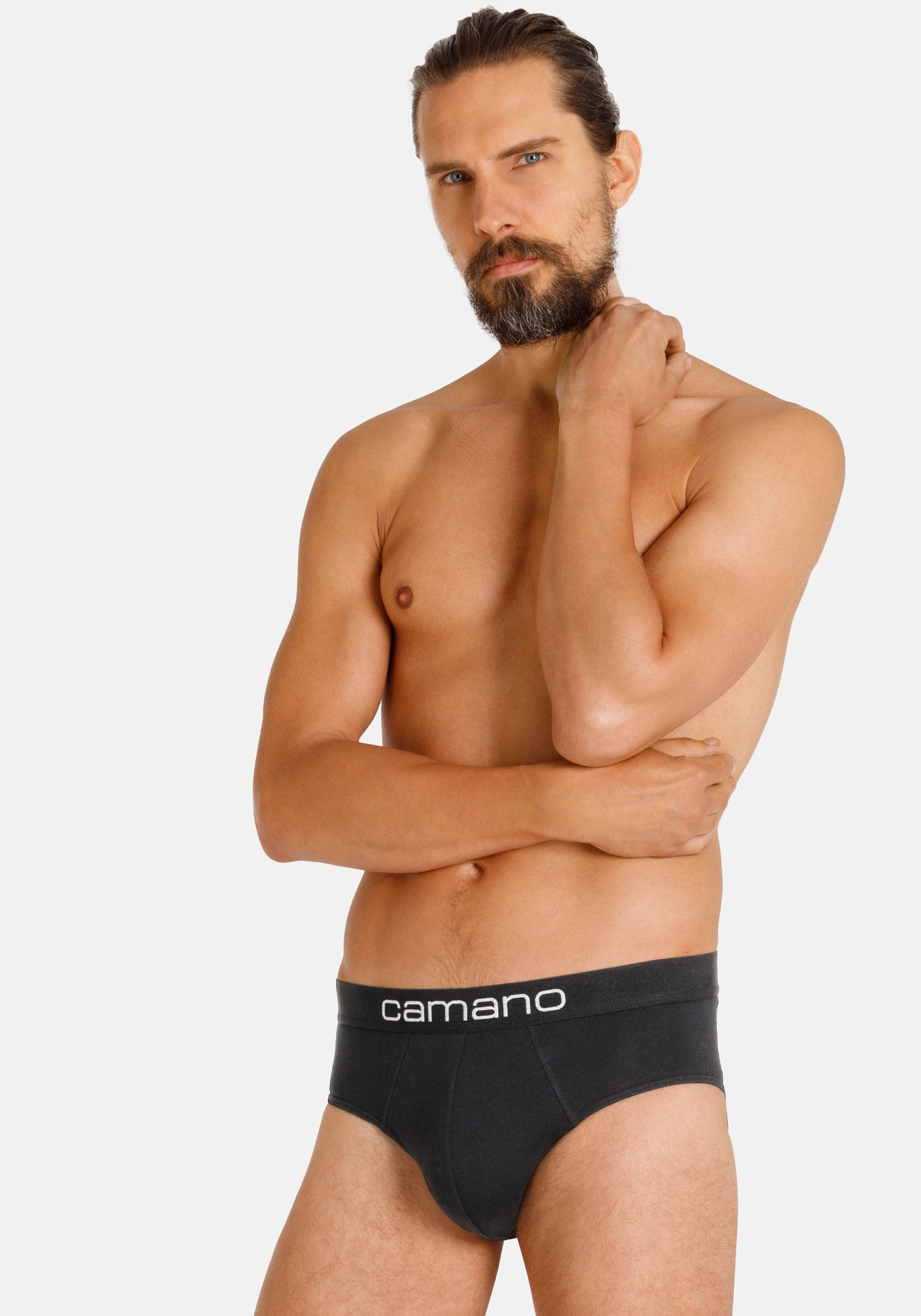 Camano Slip »comfort«, (2er Pack), mit elastischem Logobund