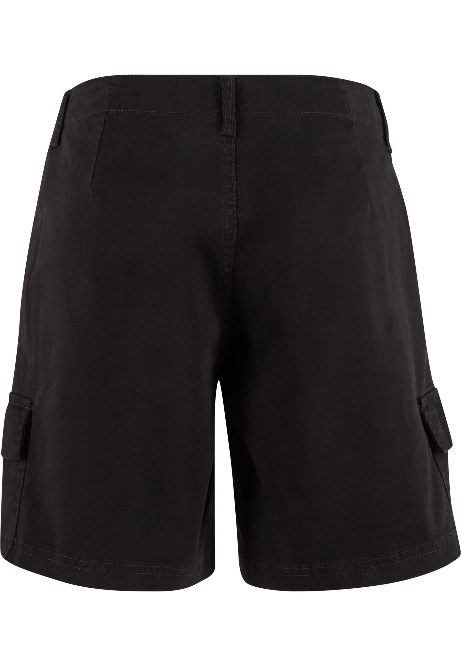URBAN CLASSICS Cargoshorts »Urban Classics Ladies Cotton Cargo Shorts«, (1 tlg.)