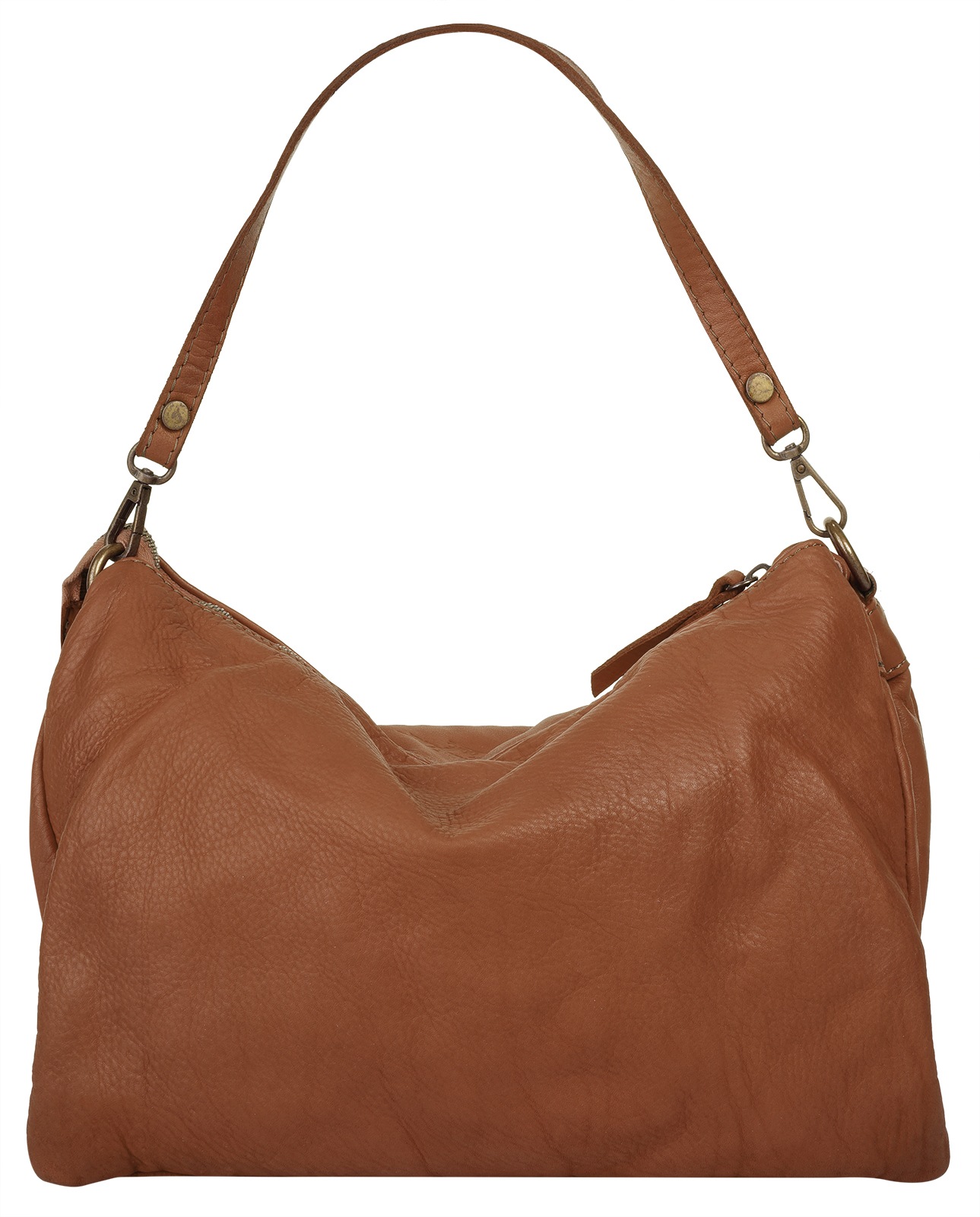 Thumbnail - Samantha Look Umhängetasche, echt Leder, Made in Italy