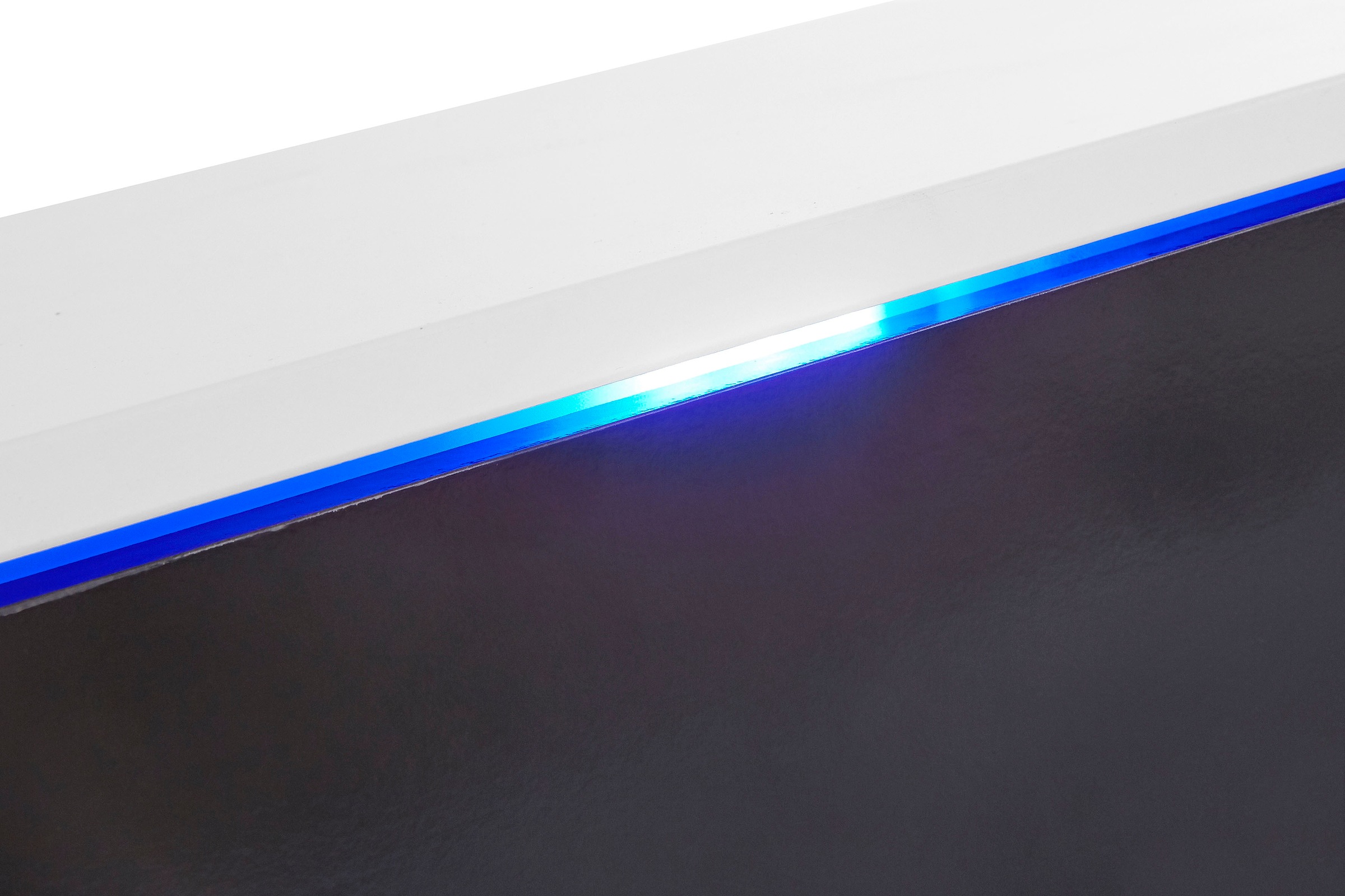 priess Nachtkommode, mit LED-Beleuchtung und Push-to-open