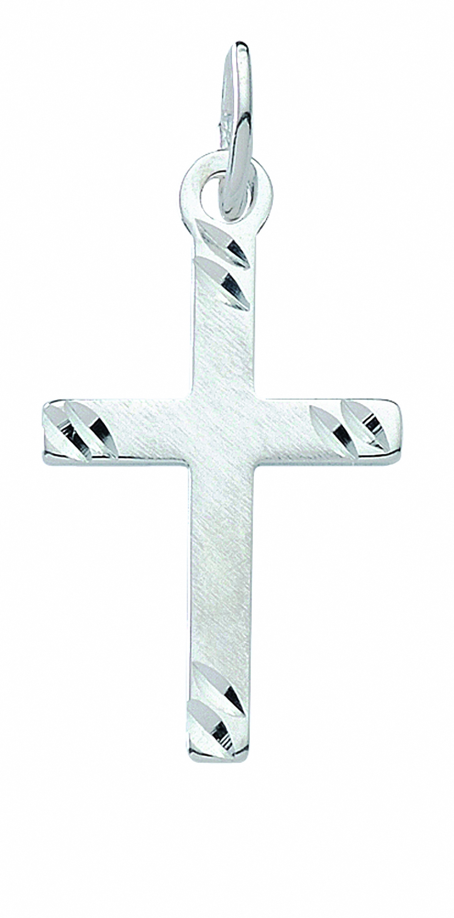 Friday Silber für Anhänger«, Kettenanhänger BAUR Black | Herren »925 Kreuz Silberschmuck Adelia´s & Damen