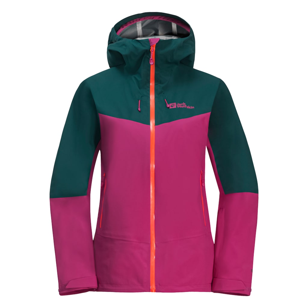 Jack Wolfskin Funktionsjacke »ALPSPITZE TOUR 3L JKT W«, mit Kapuze