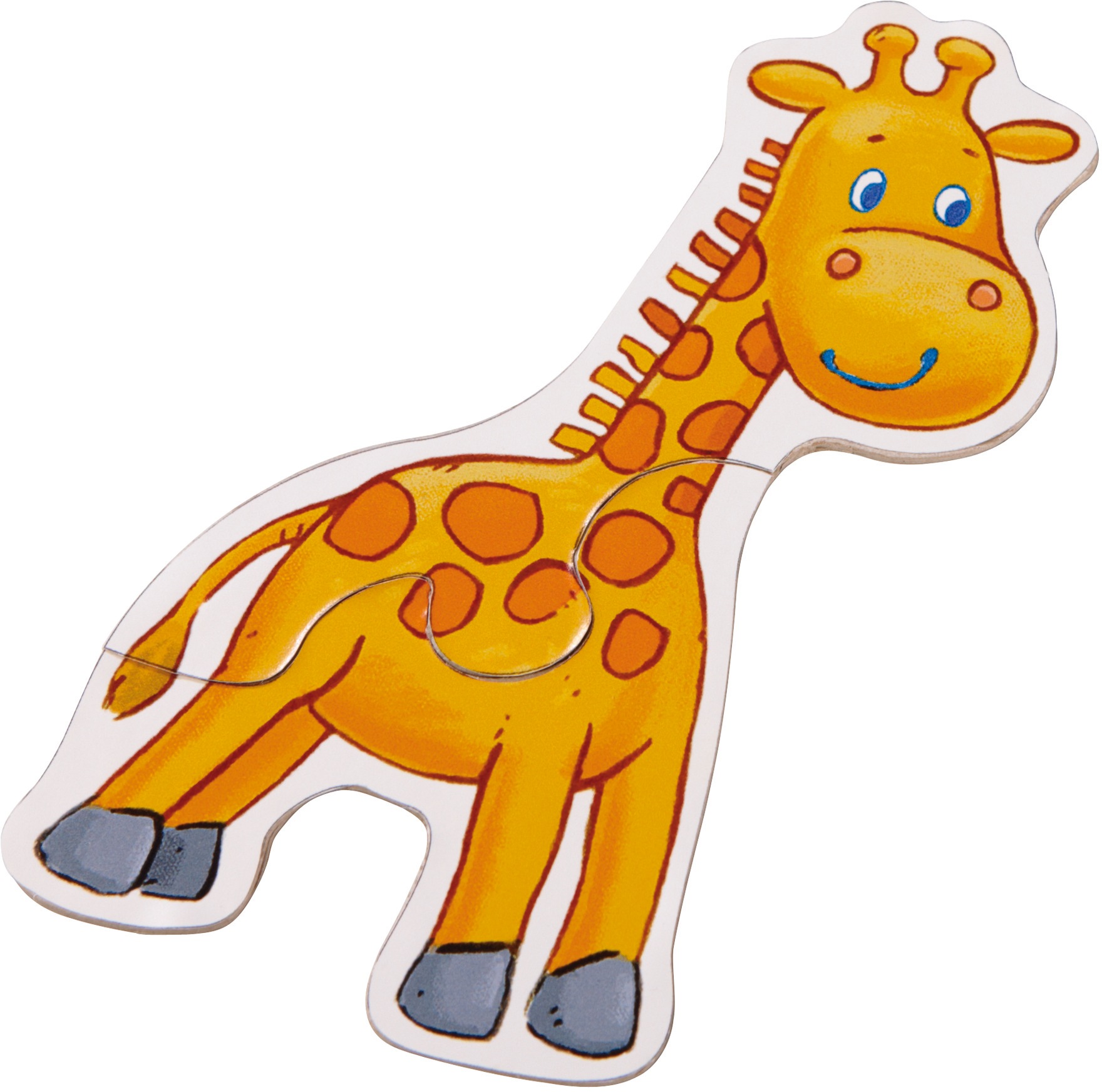 Haba Konturenpuzzle »6 erste Puzzles, Zoo«, Made in Europe