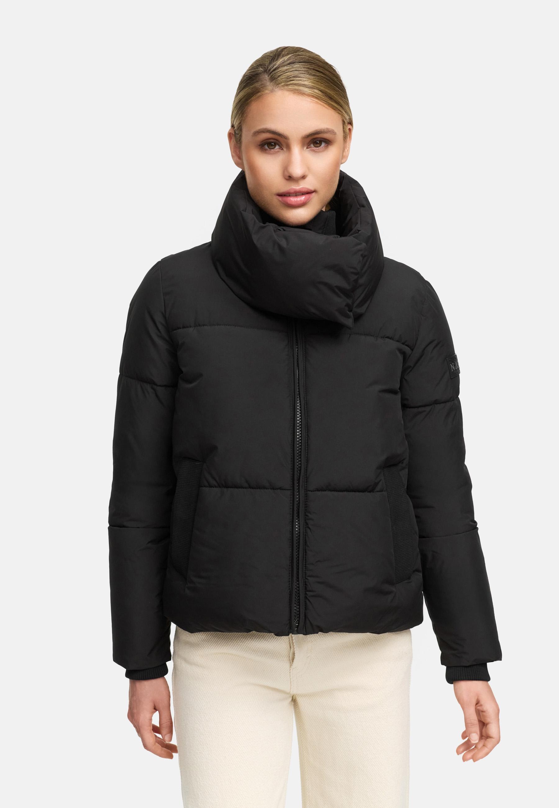 Navahoo Outdoorjacke »Traumelfe 14«, ohne Kapuze, Winter Steppjacke mit hohem Kragen