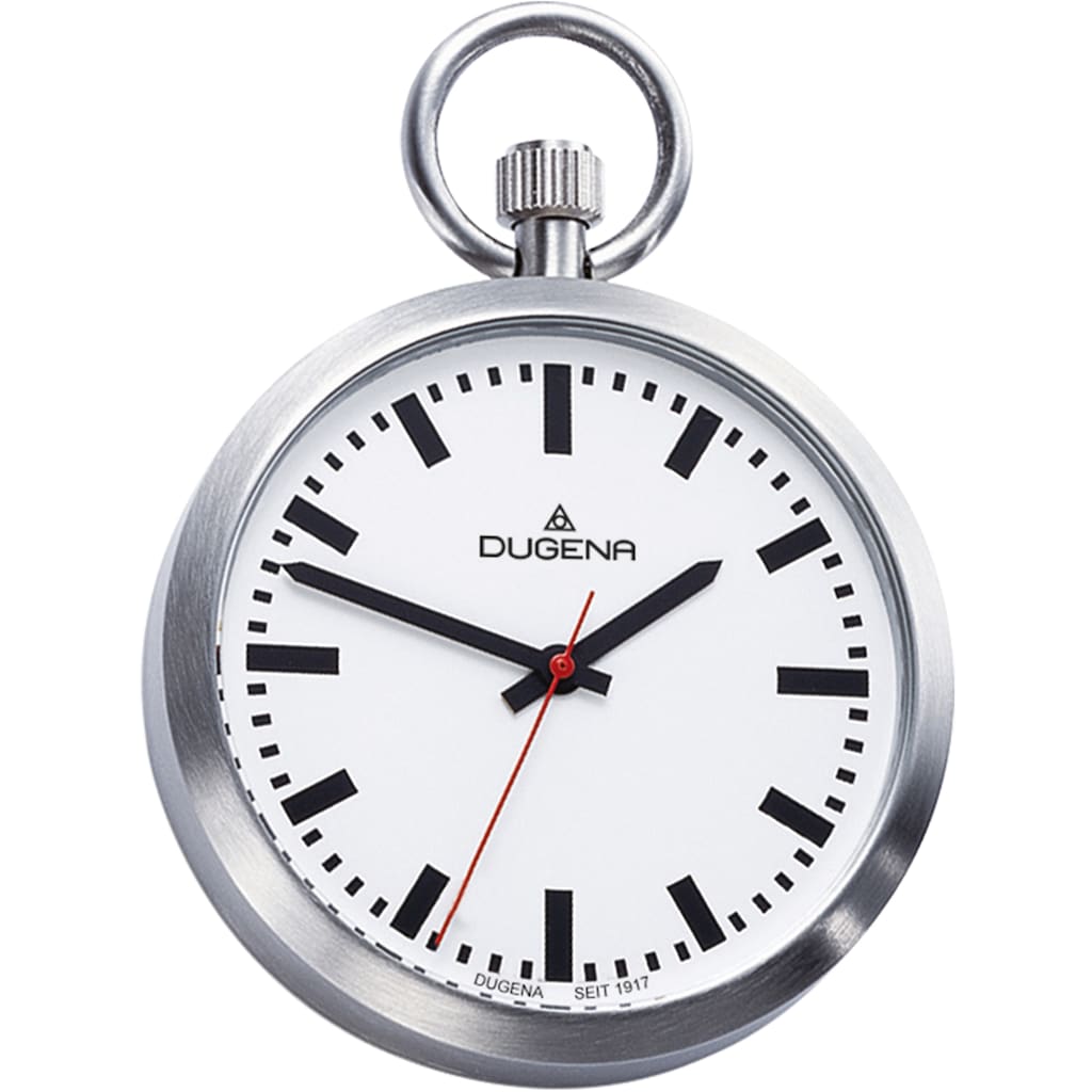 Dugena Taschenuhr »Lepine, 4288025-1«, (Set, 2 tlg., inklusive Kette)