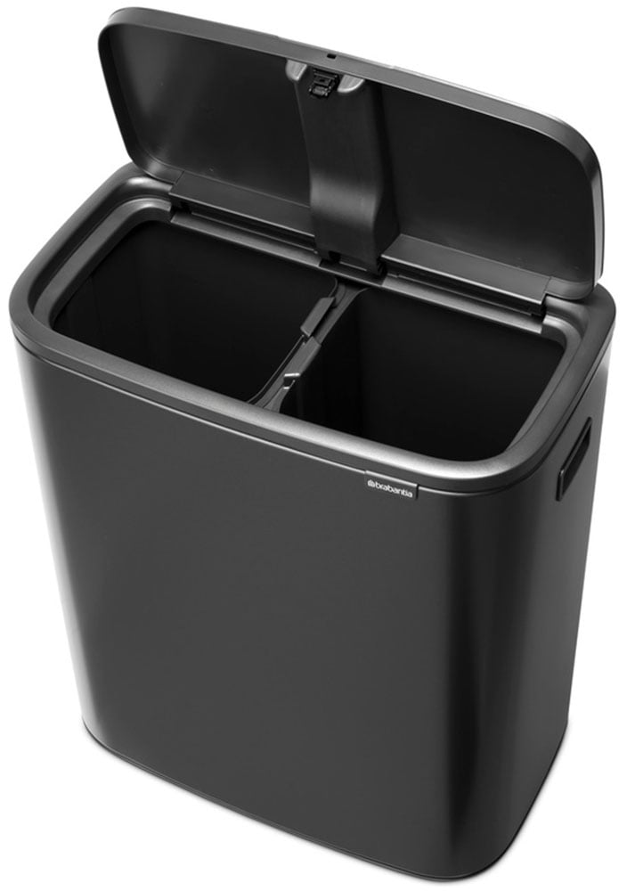 Brabantia Mülleimer »Bo Touch Bin, 2 x 30L«, Soft-Touch-Öffnungssystem