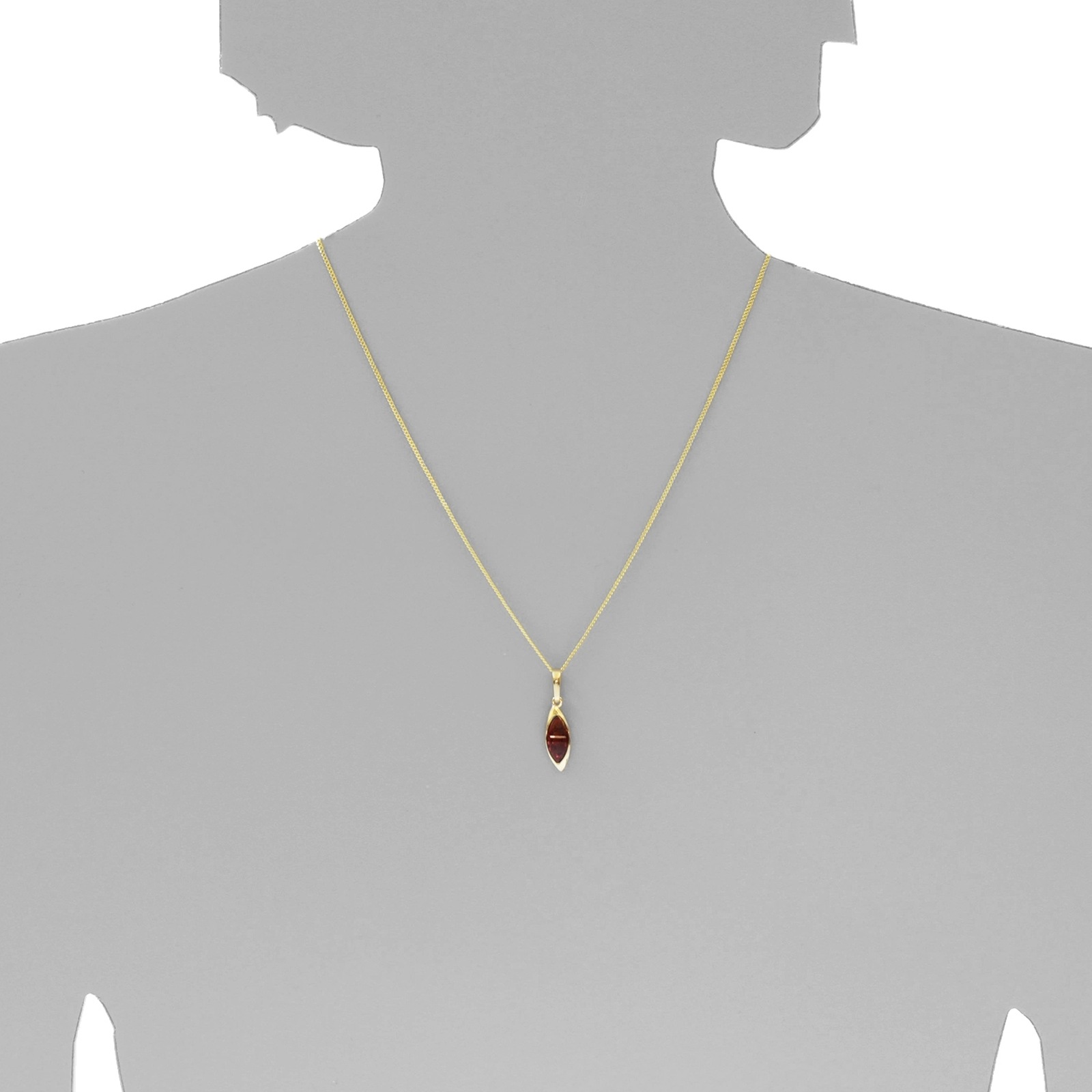 Ostsee-Schmuck Tonje Necklace Set Gold 45cm 2