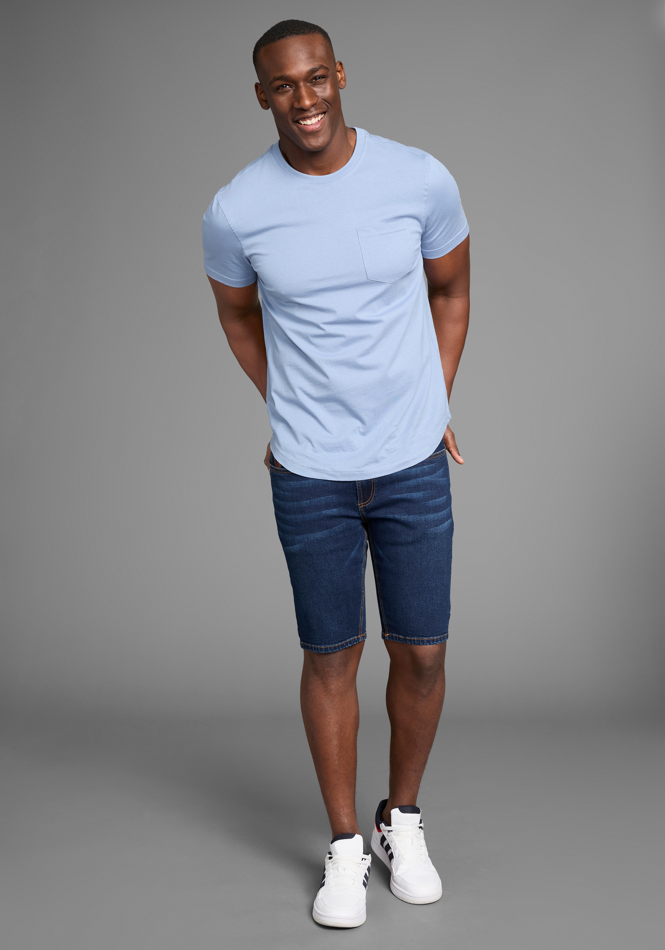 Bruno Banani Jeansshorts »Hutch-Shorts«, niedrige Leibhöhe