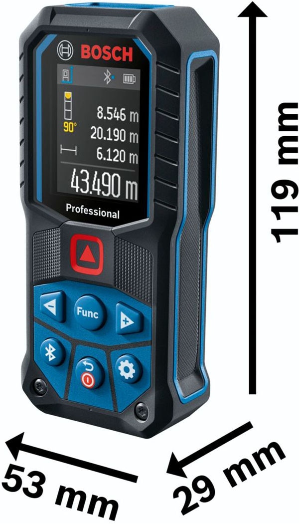 Bosch Professional Lasermessgerät »GLM 50-27C«, inkl. Batterien