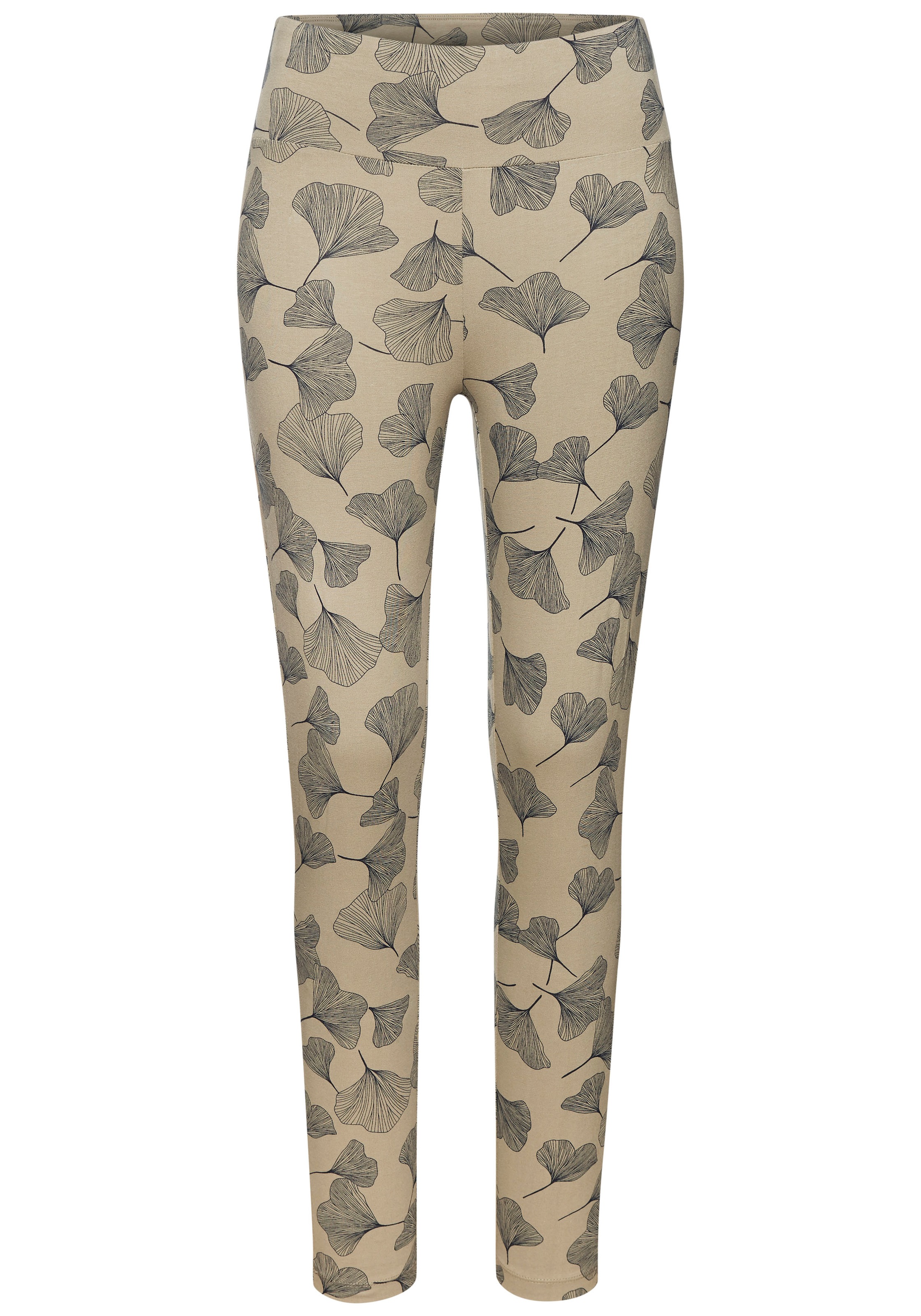 LASCANA Leggings, Allover Druck mit Foil Print günstig online kaufen