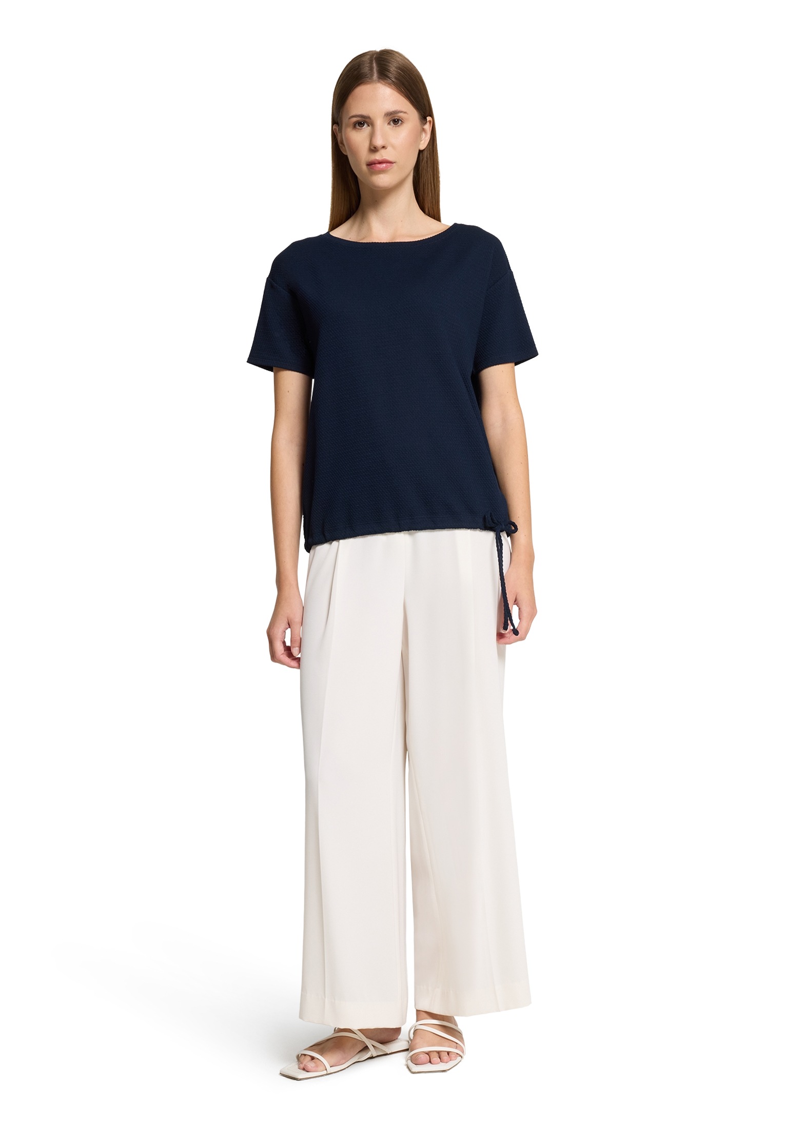 Betty Barclay Kurzarmshirt »Betty Barclay Damen Blusenshirt mit Tunnelzug«, (1 tlg.)