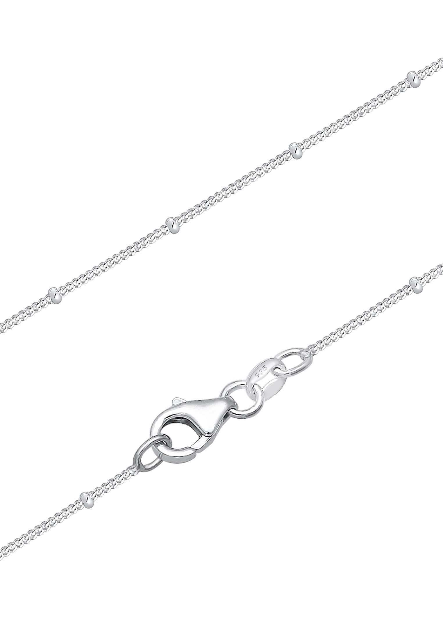 Elli Collierkettchen »Stein Quarz Weiß 925 Sterling Silber«
