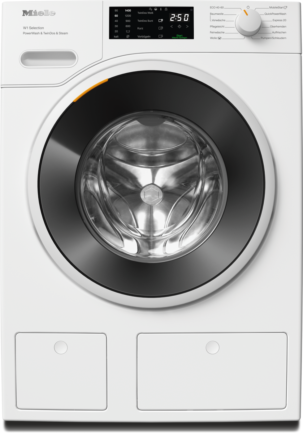 Miele Waschmaschine "WSG883 WCS PWash&TDos&Steam" 9 kg 1400 U/min günstig online kaufen