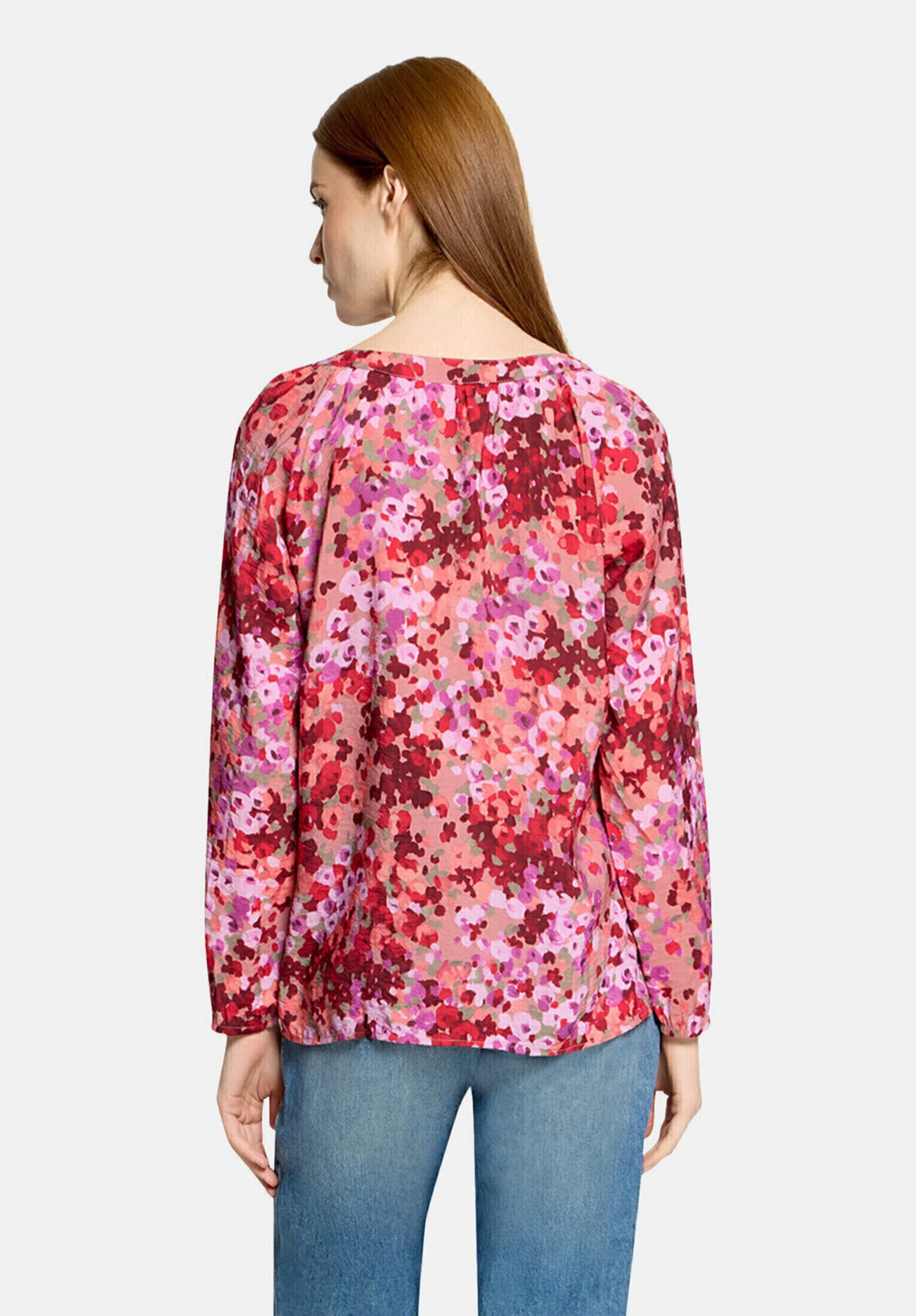 Cartoon Shirtbluse »Damen mit Raffung«