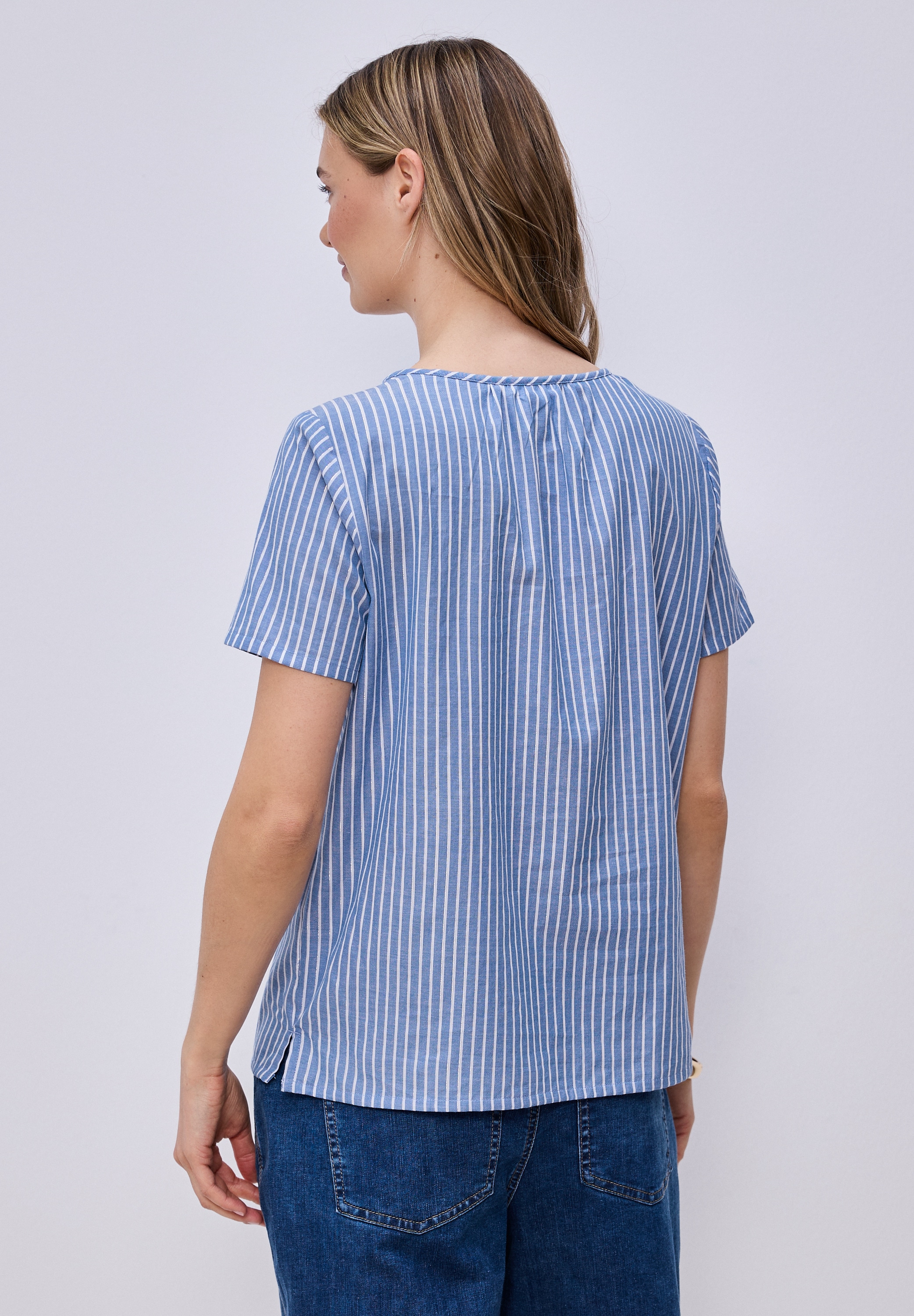 STREET ONE Shirtbluse im Streifendesign