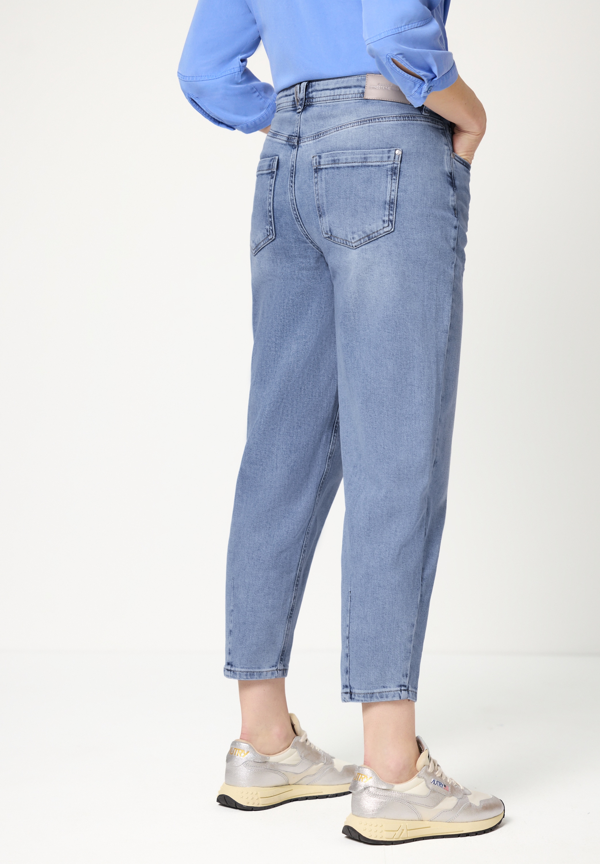 STREET ONE Comfort-fit-Jeans aus Baumwolle mit Stretchanteil