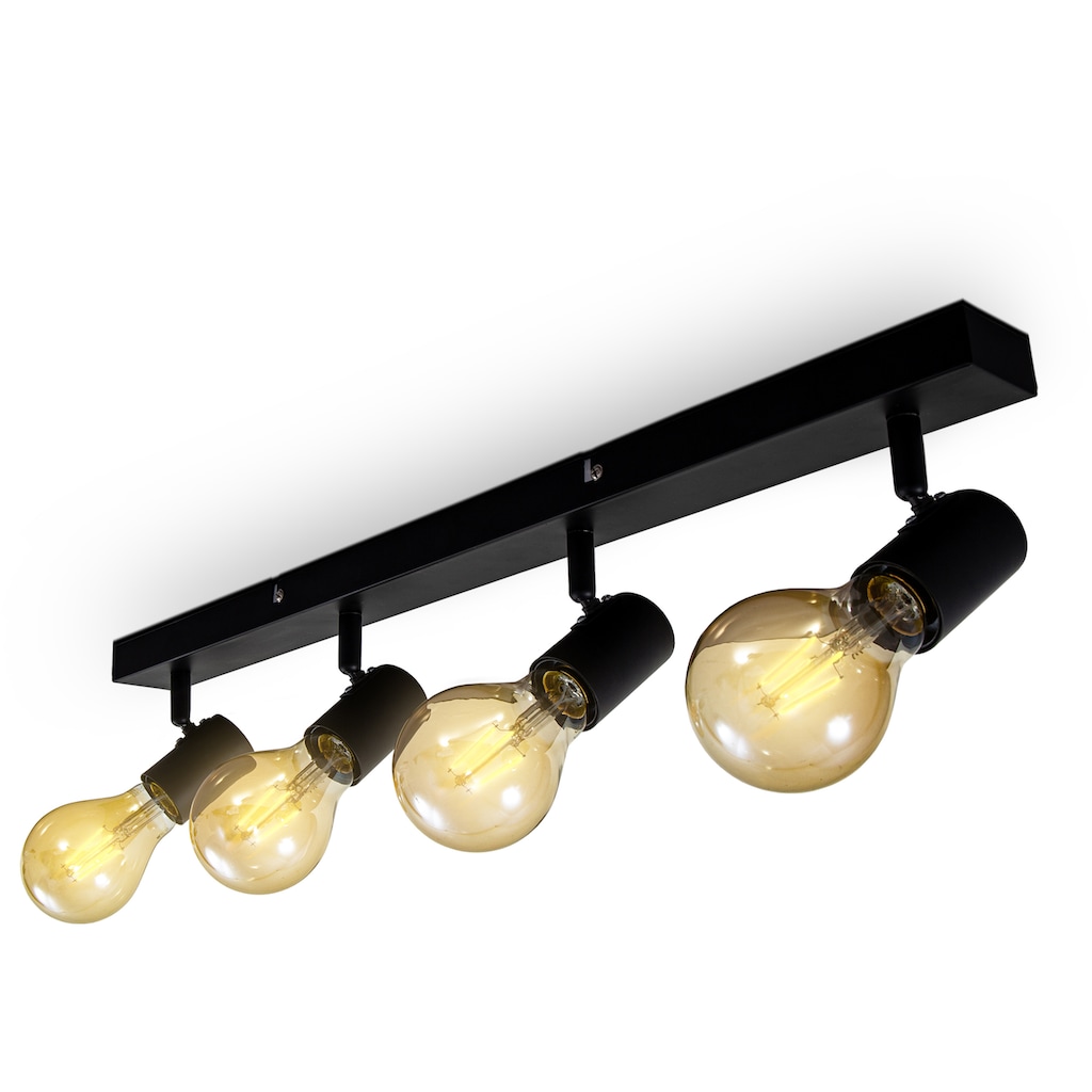 B.K.Licht LED Deckenspots, 4 flammig-flammig