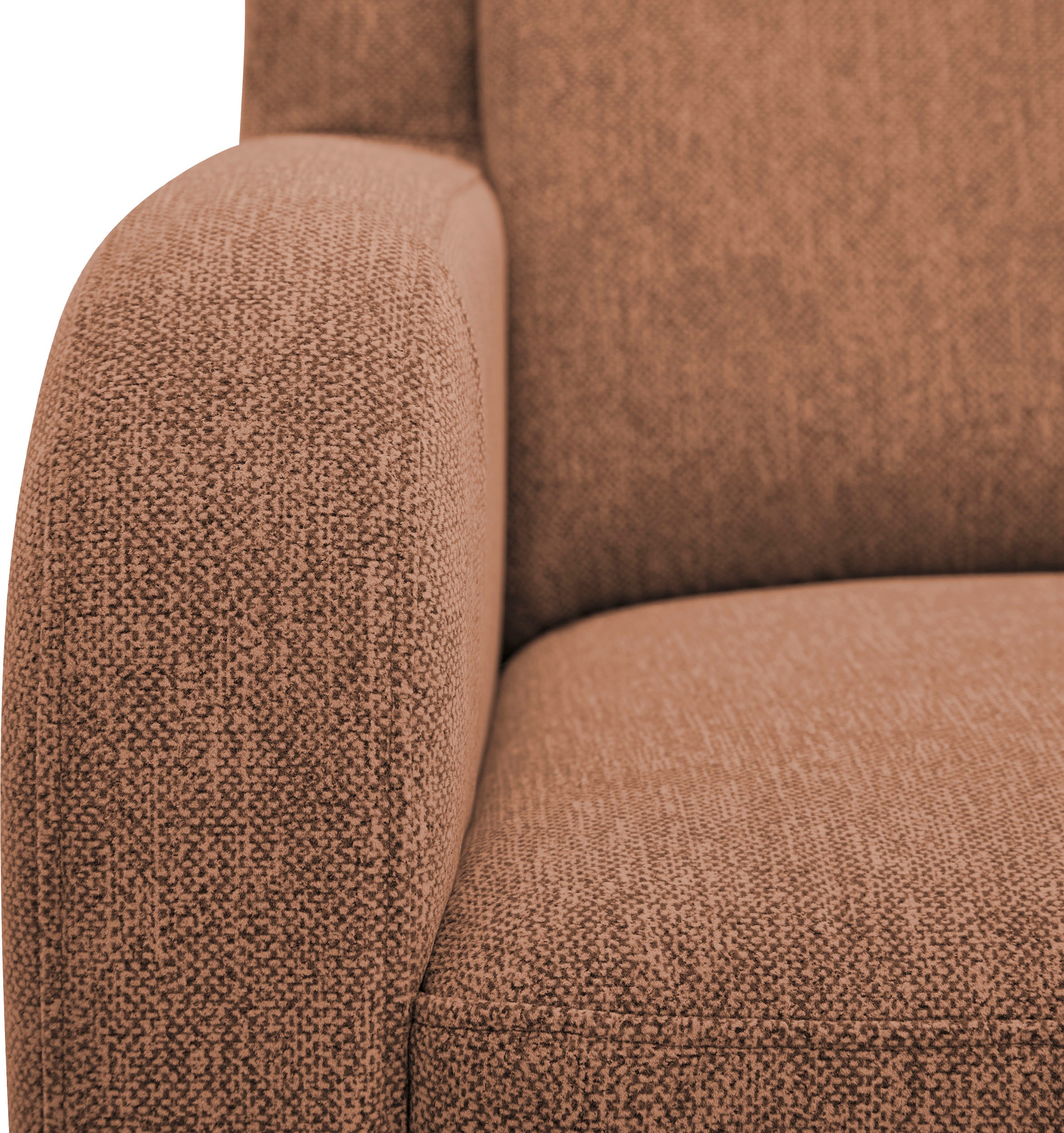 VILLA BECK Ecksofa »Varese L-Form«, (2 St.), Kopfteilverstellung, wahlweise mit Sitzvorzug, in Sitzhöhe 46 cm