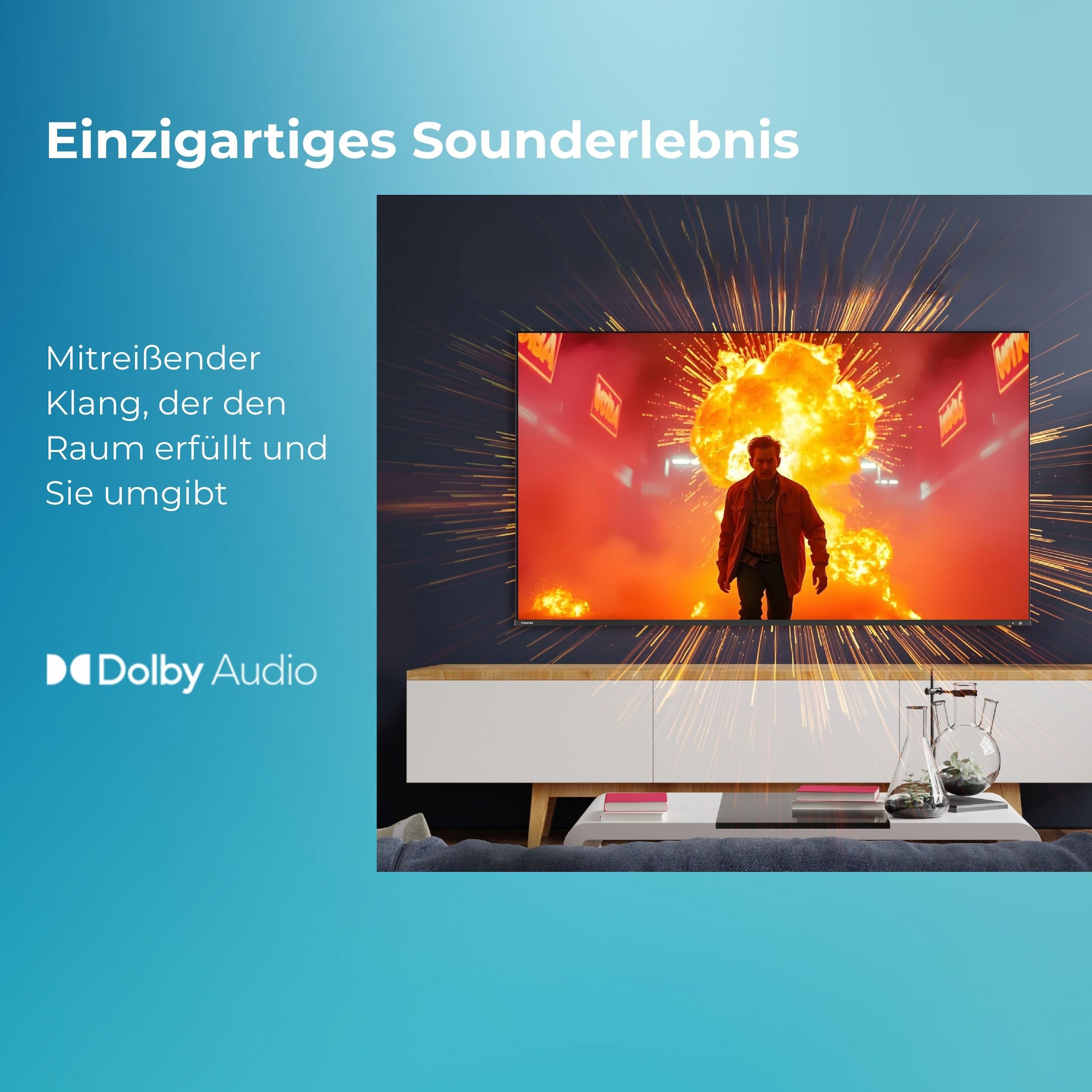 Toshiba LED-Fernseher »50UV3463DA« 126 cm/50 ″ Smart-TV