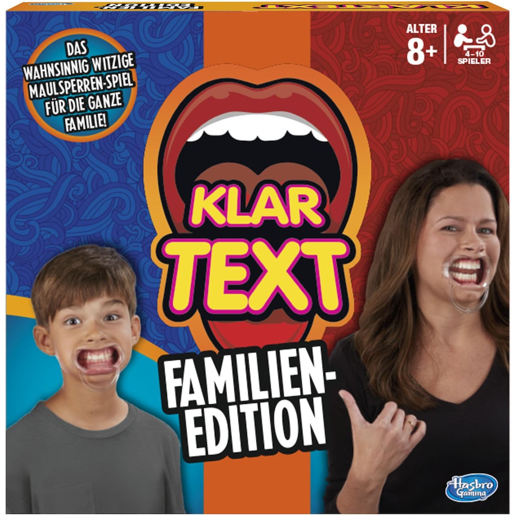Hasbro Spiel »Klartext - Familien-Edition«