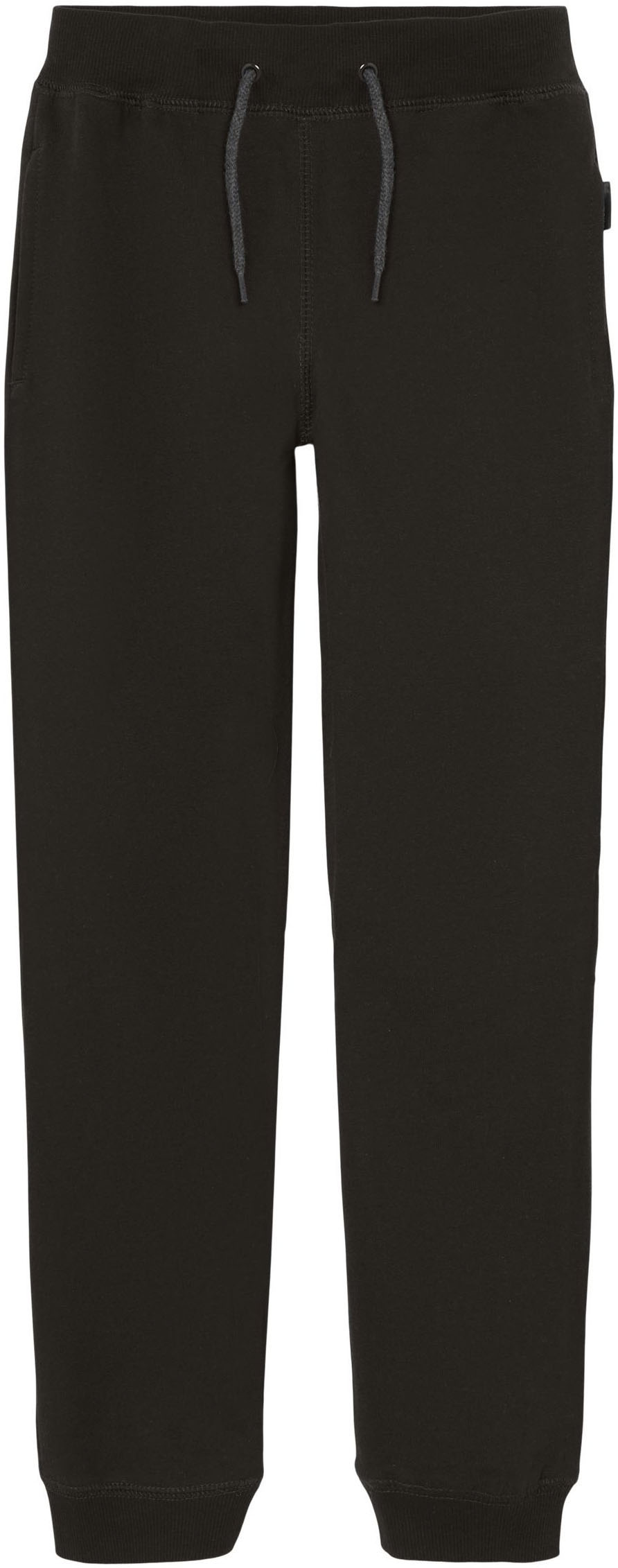 Thumbnail - Name It Sweathose "NKMSWEAT – Jogger mit verstellbarem Bund und Rippbündchen" unifarben, casual, regular fit, Sweatware