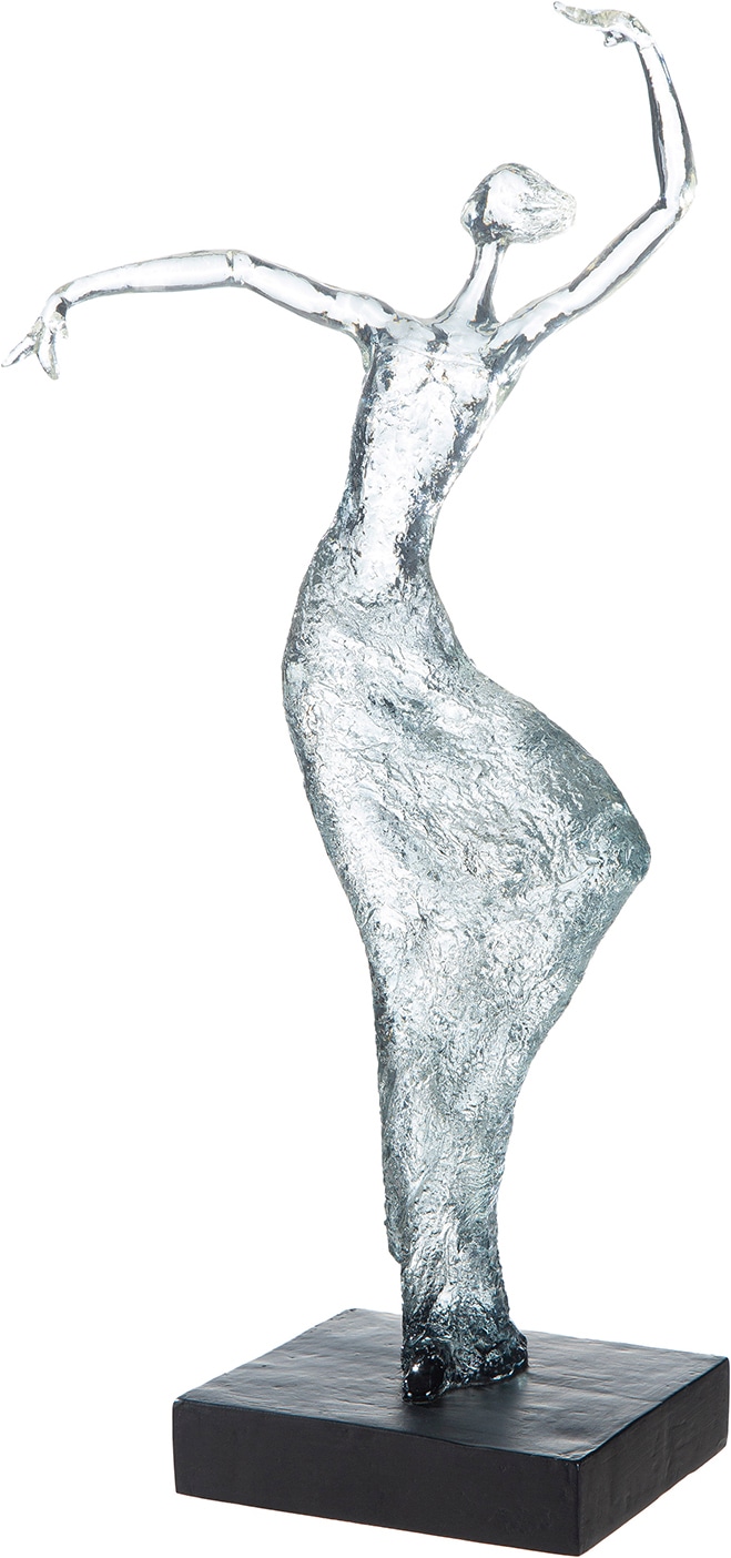 GILDE Skulptur "Skulptur Seelentanz klar; schwarz" Harmonie Innigkeit Ruhe Emotion Kunstfigur