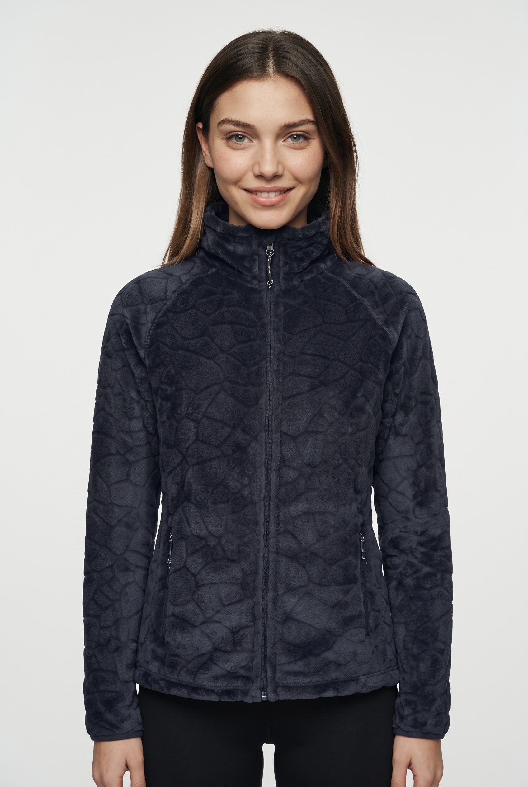 Killtec Fleecejacke "KOW 56 WMN FLC JCKT" mit Stehkragen, wärmend