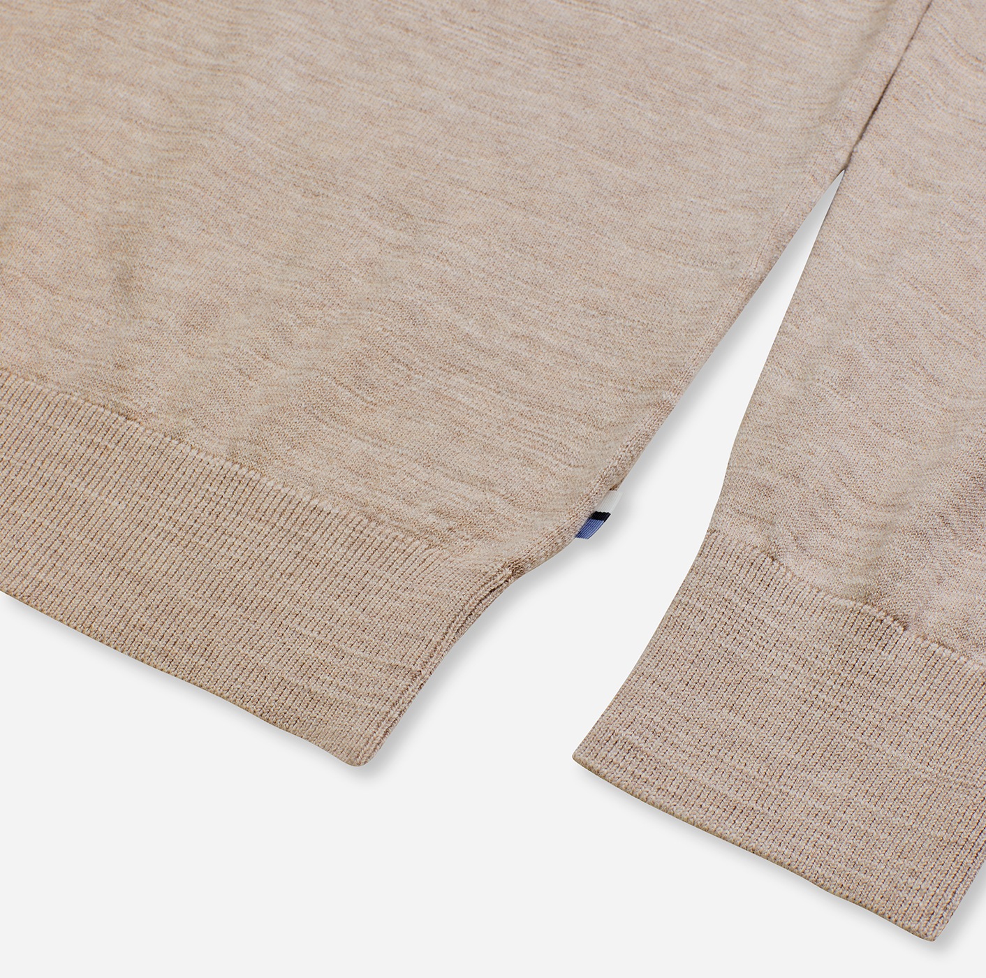 Thumbnail - OLYMP Rundhalspullover "Rundhals", in melierter Optik