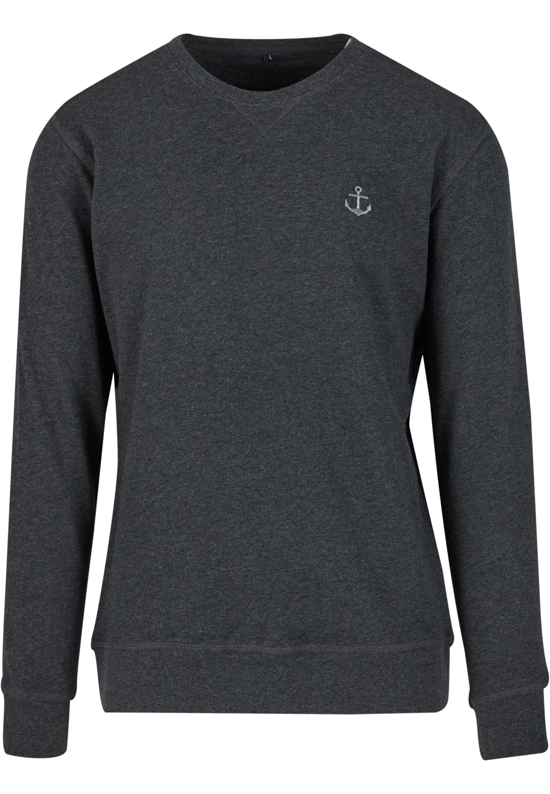 MisterTee Rundhalspullover "MisterTee Anchor Sign EMB Light Crew Sweatshirt günstig online kaufen