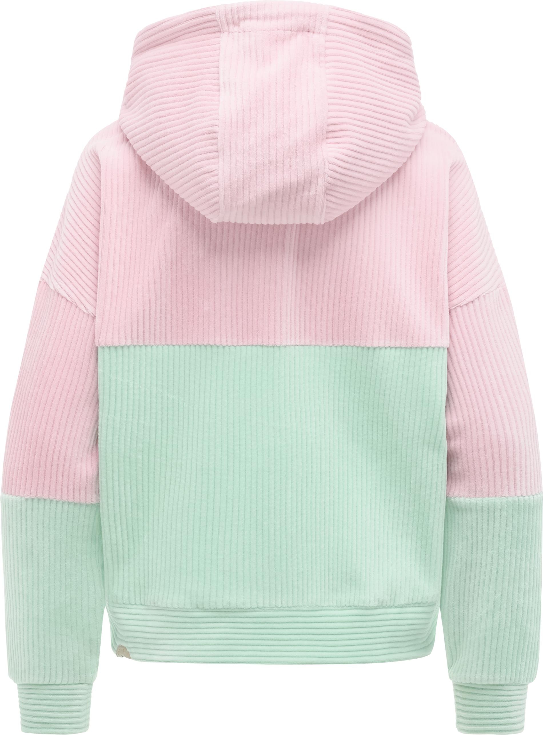 Ragwear Sweatjacke »Queny Sweat Cordy« Modische Cordjacke aus kuscheligem Kord