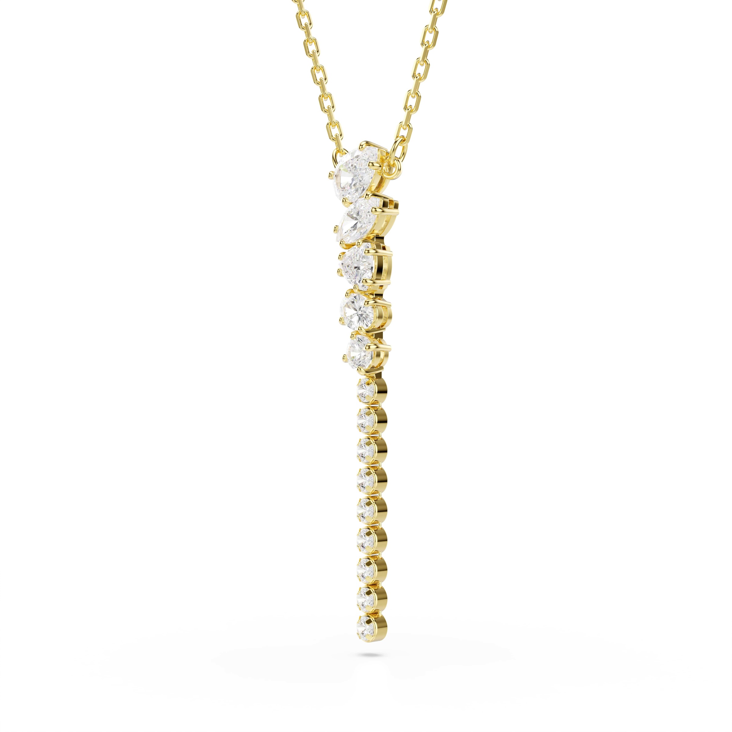 Swarovski Y-Kette »Schmuck Geschenk MESMERA Halskette« mit Swarovski® Kristall
