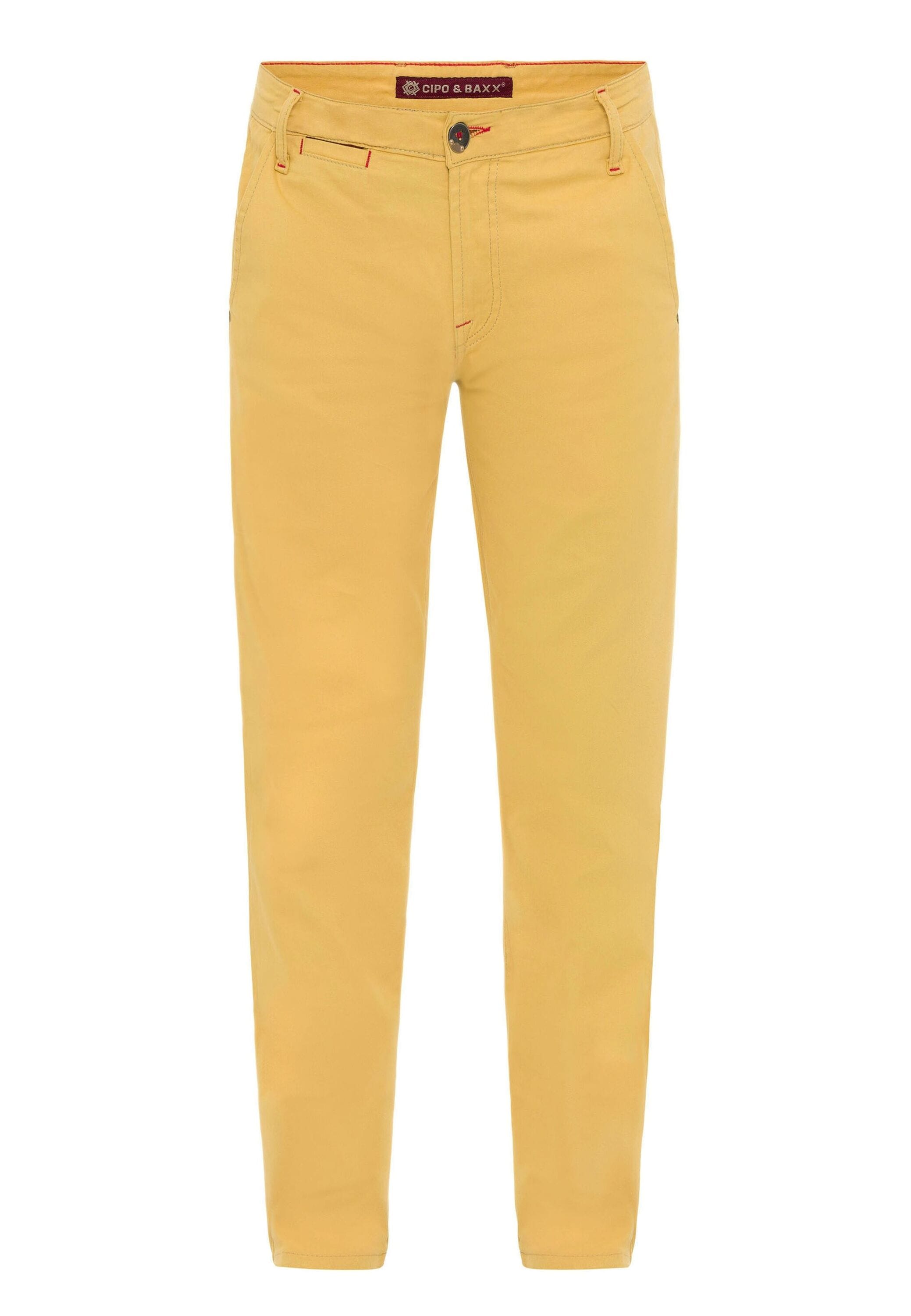 Cipo & Baxx Stoffhose "Cipo & Baxx Hose" im modischen Slim Fit-Schnitt, CD842