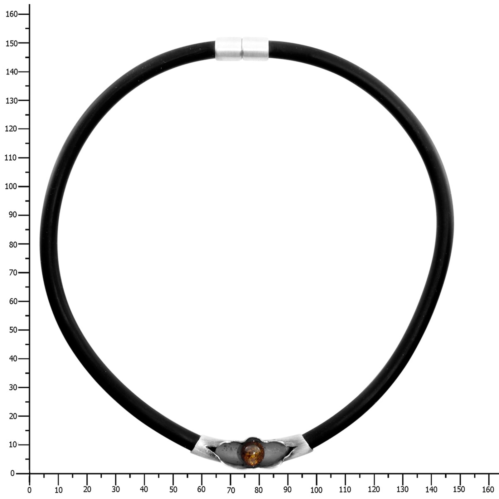 OSTSEE-SCHMUCK Collier »- Hedi-Sarah Vicenca - Silber 925/000 - Bernstein«