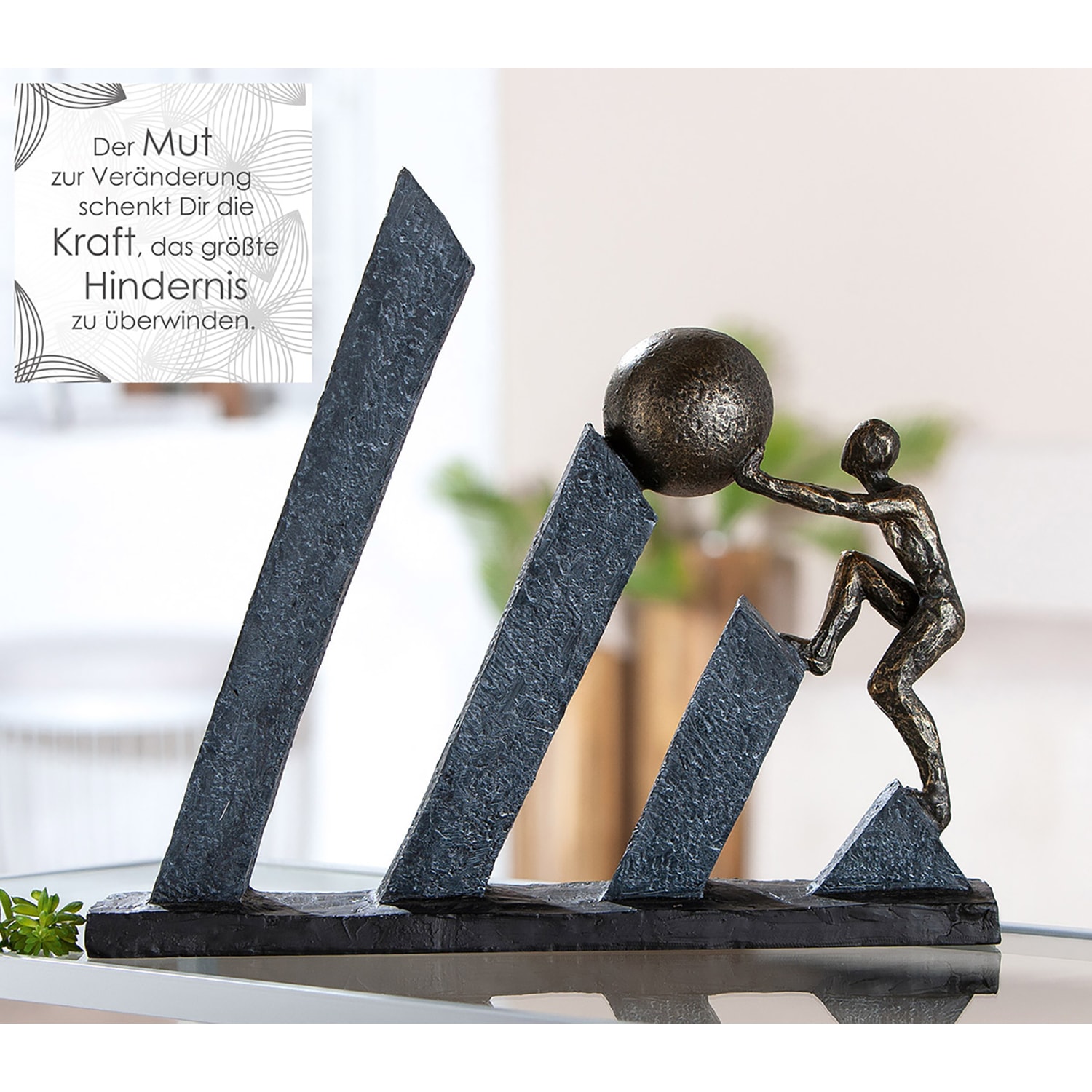 Casablanca by Gilde Dekofigur »Skulptur Forward with ball«